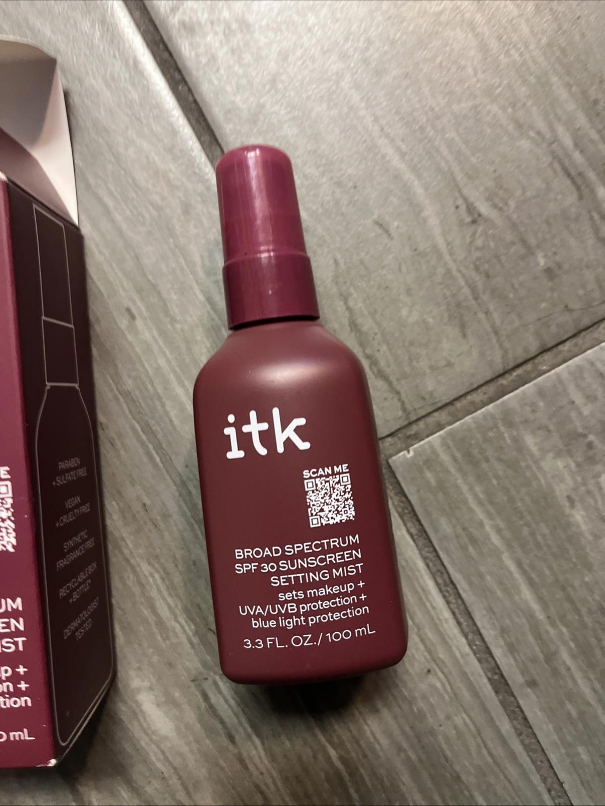 ITK IN THE KNOW Broad Spectrum SPF 30 Sunscreen Setting