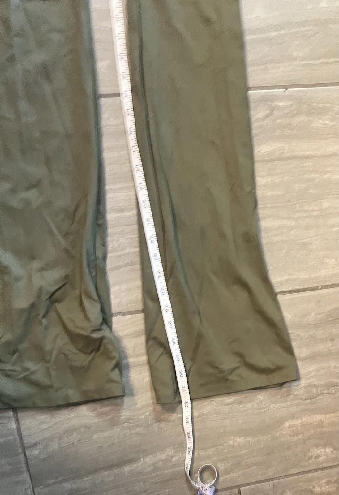 Olive Green Romper Jumpsuit Sleeveless  Size Small