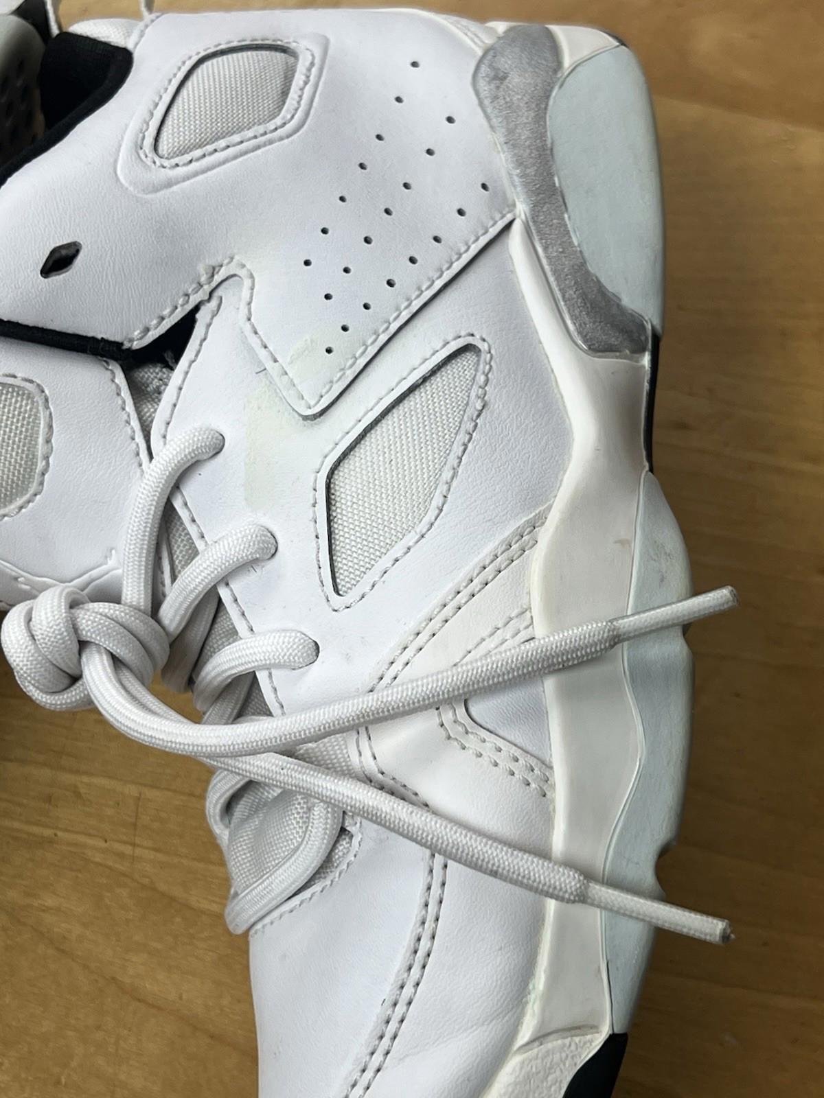 Nike Jordan Flight Club 91 "White Metallic Silver" Size 2.5y