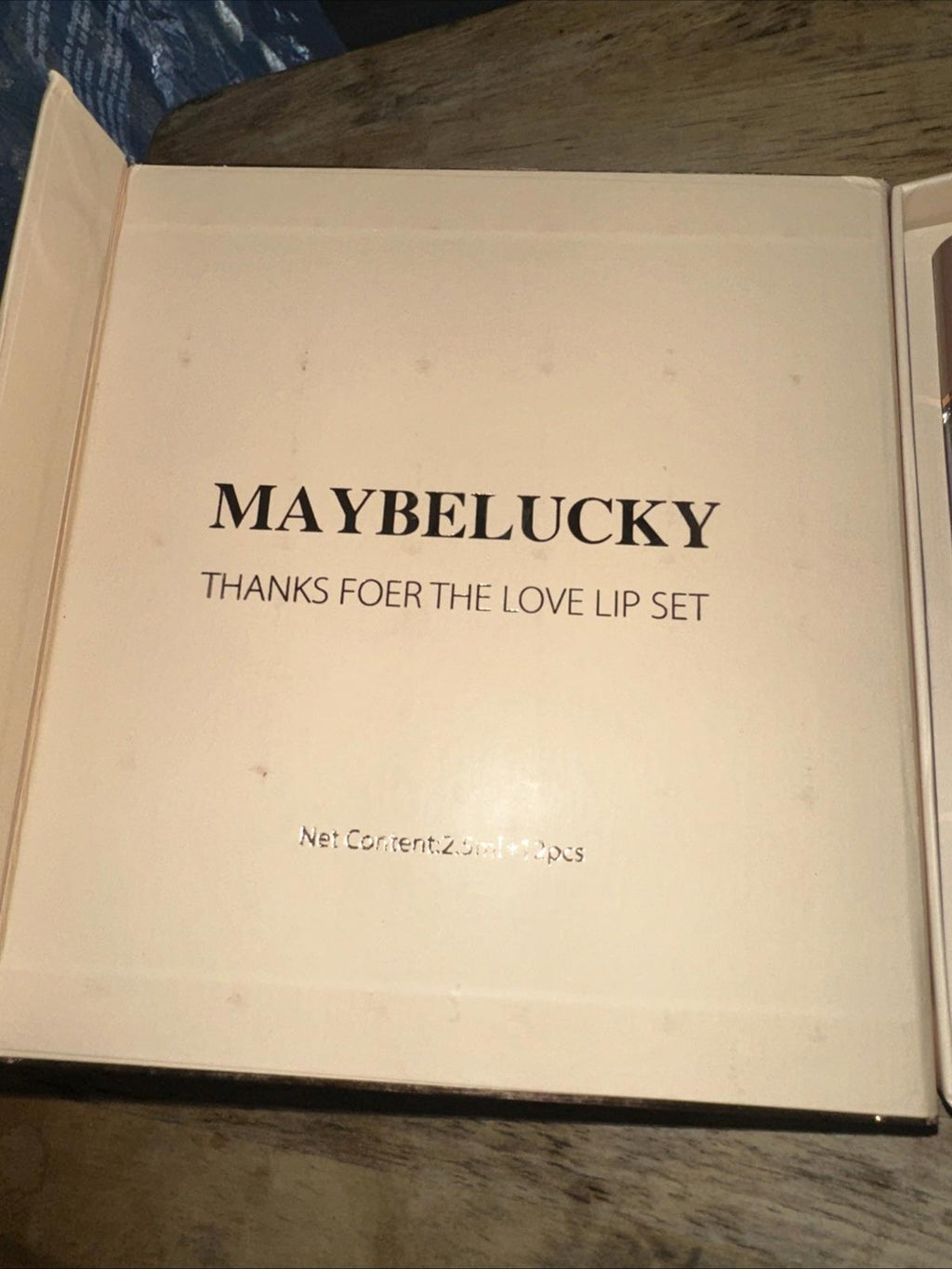 Maybelucky Thanks Foer The Love Lip Set 12 Pc Lip Set