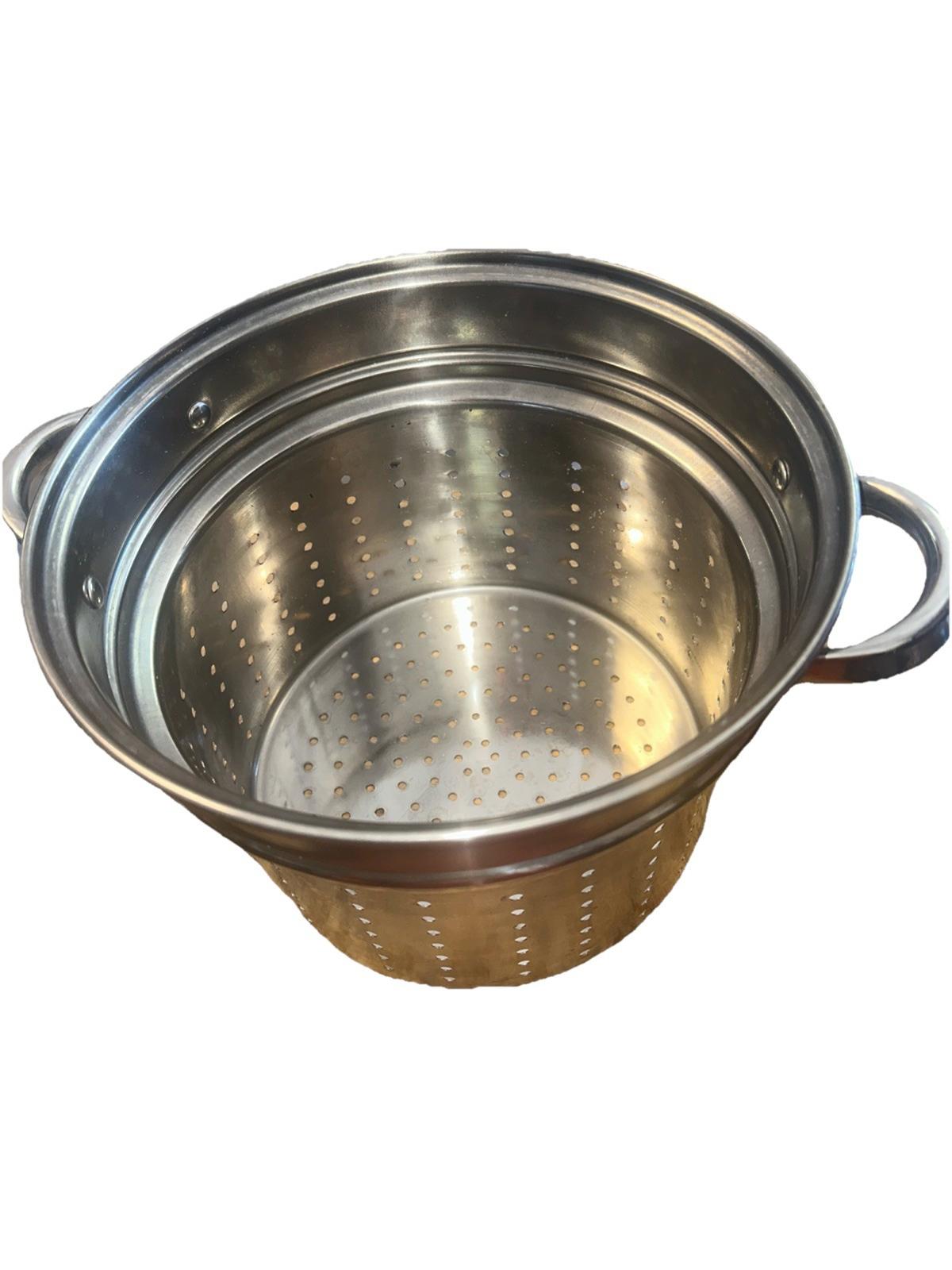 Stainless Steel Multi-Pot lid, Perforated Insert Steamer