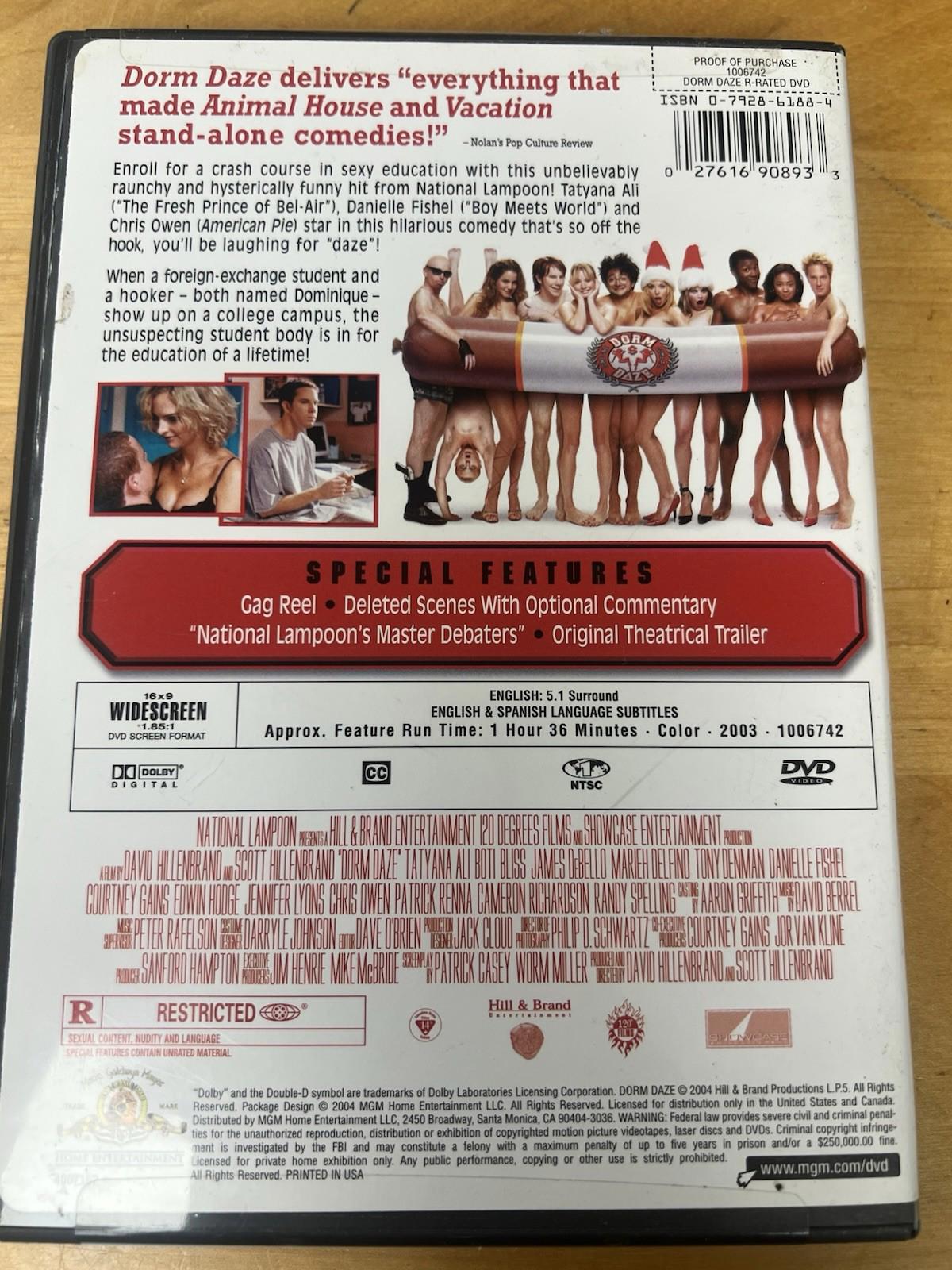 National Lampoon Presents Dorm Daze (R-Rated Edition) - DVD