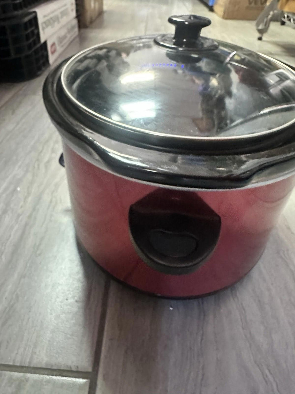 Hamilton Beach Slow Cooker Lid Latch 5Qt Model 33155 red