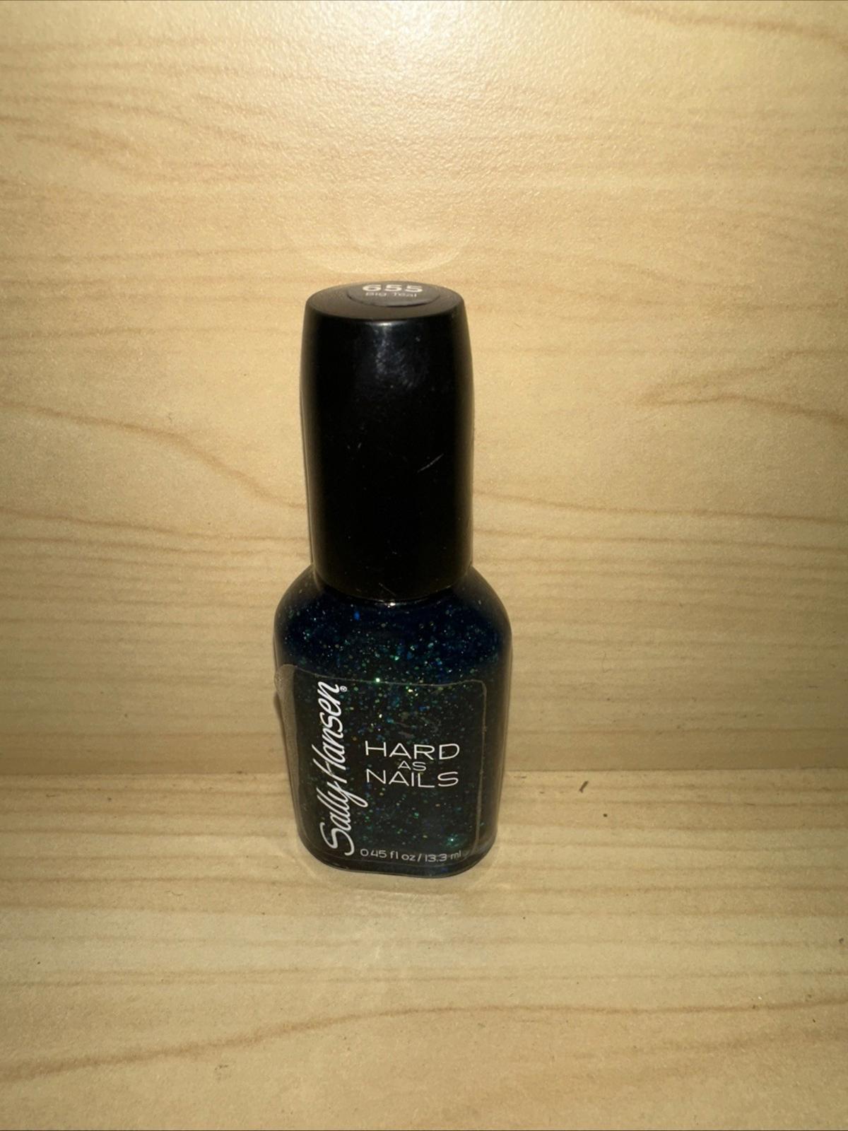 Sally Hansen Hard As Nails Color, Big Teal, 0.45 Fluid Ounce