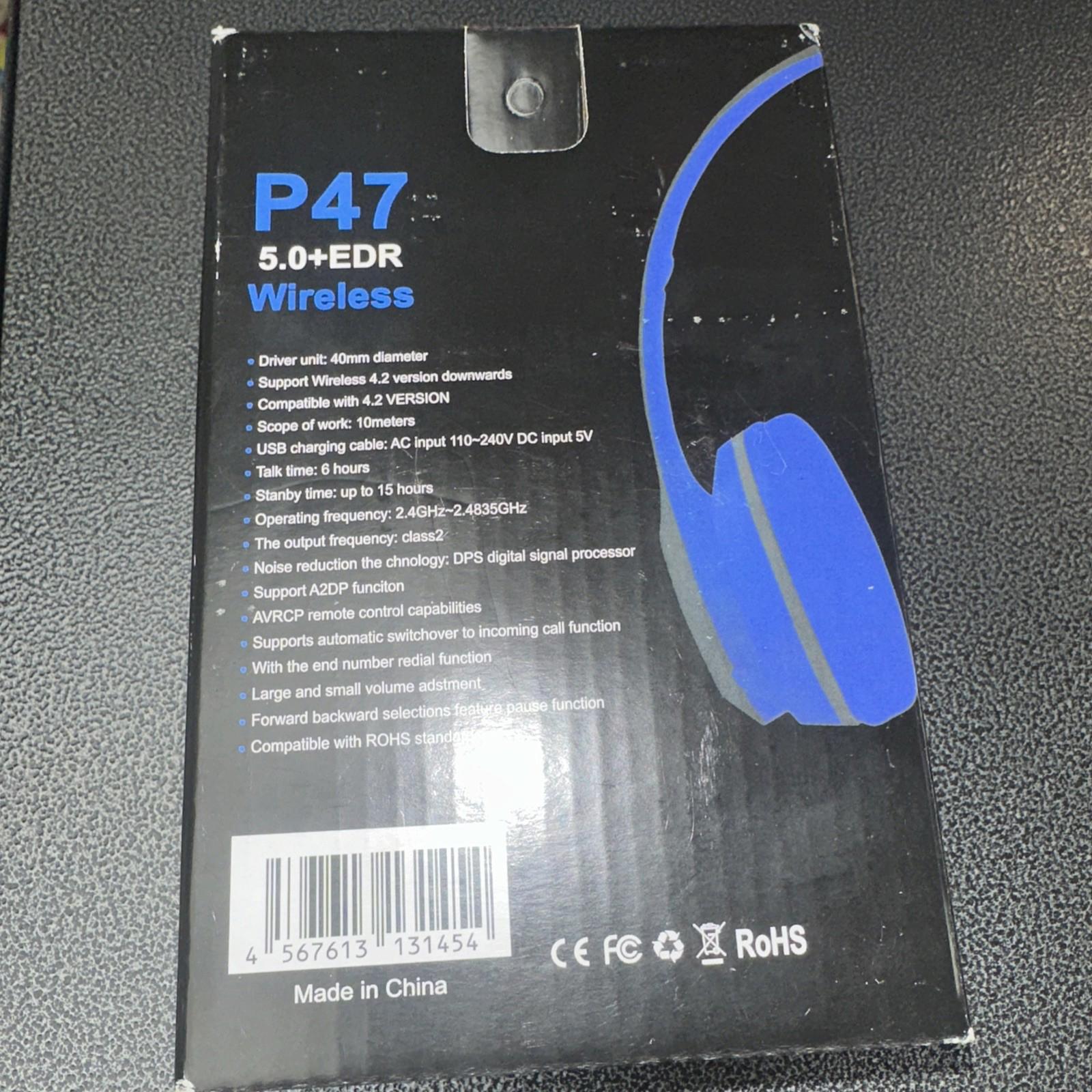 Wireless Bluetooth Headphones Noise Cancelling Over-Ear 5.1
