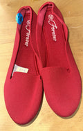 Forever Red Knit Ballet Flat Women's Size 10 Preppy Academia