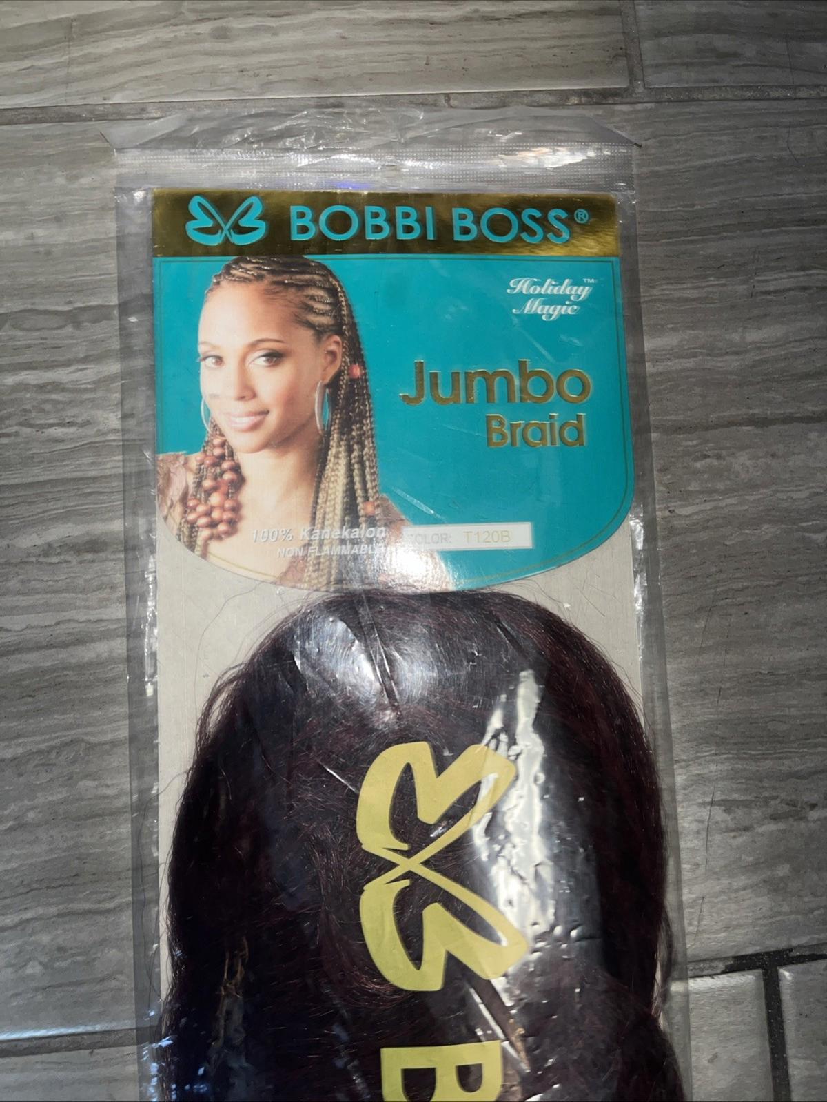 Bobbi Boss Jumbo Braid T120 100% Kanekalon New