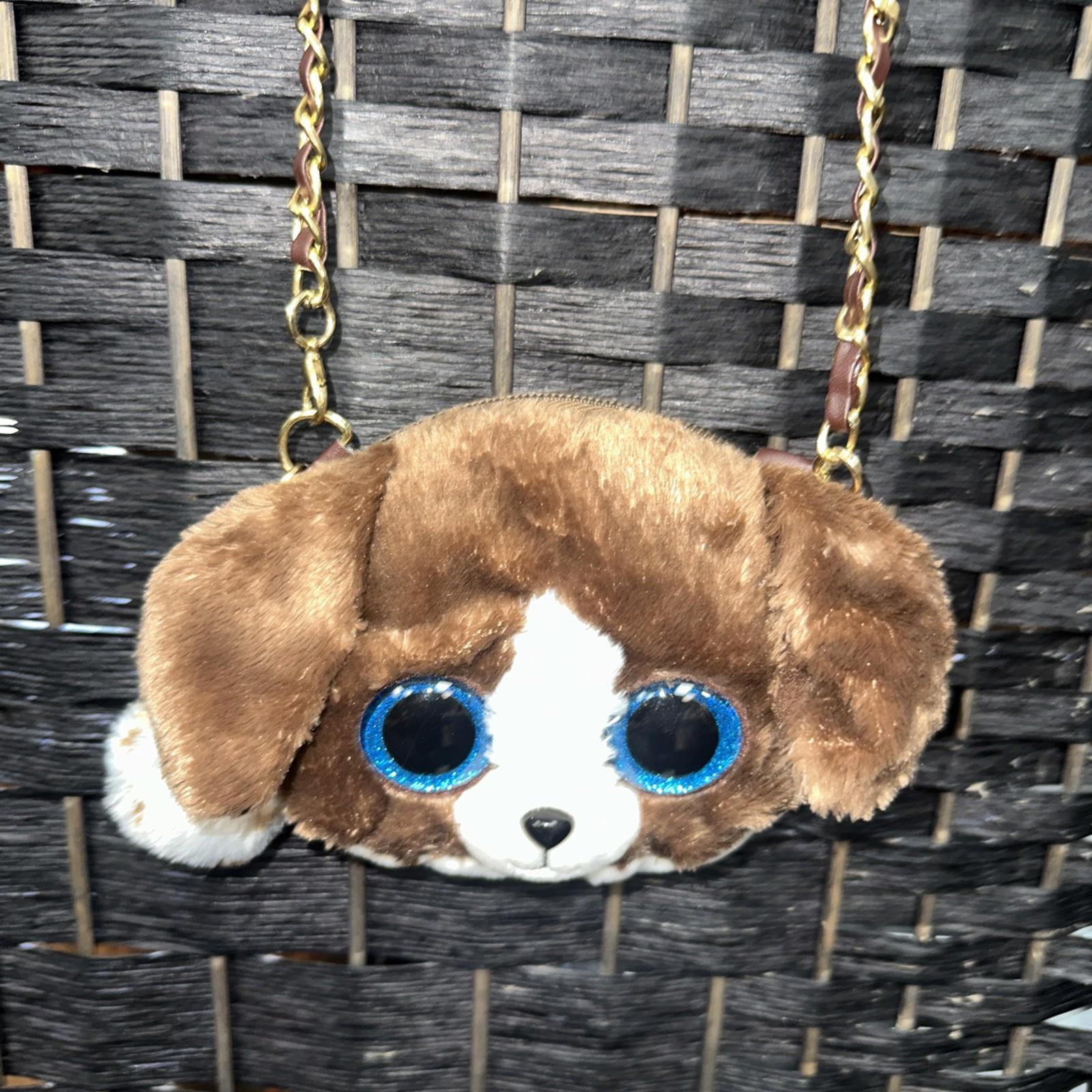 TY Beanie Baby Muddles The Dog Girl's Crossbody Purse