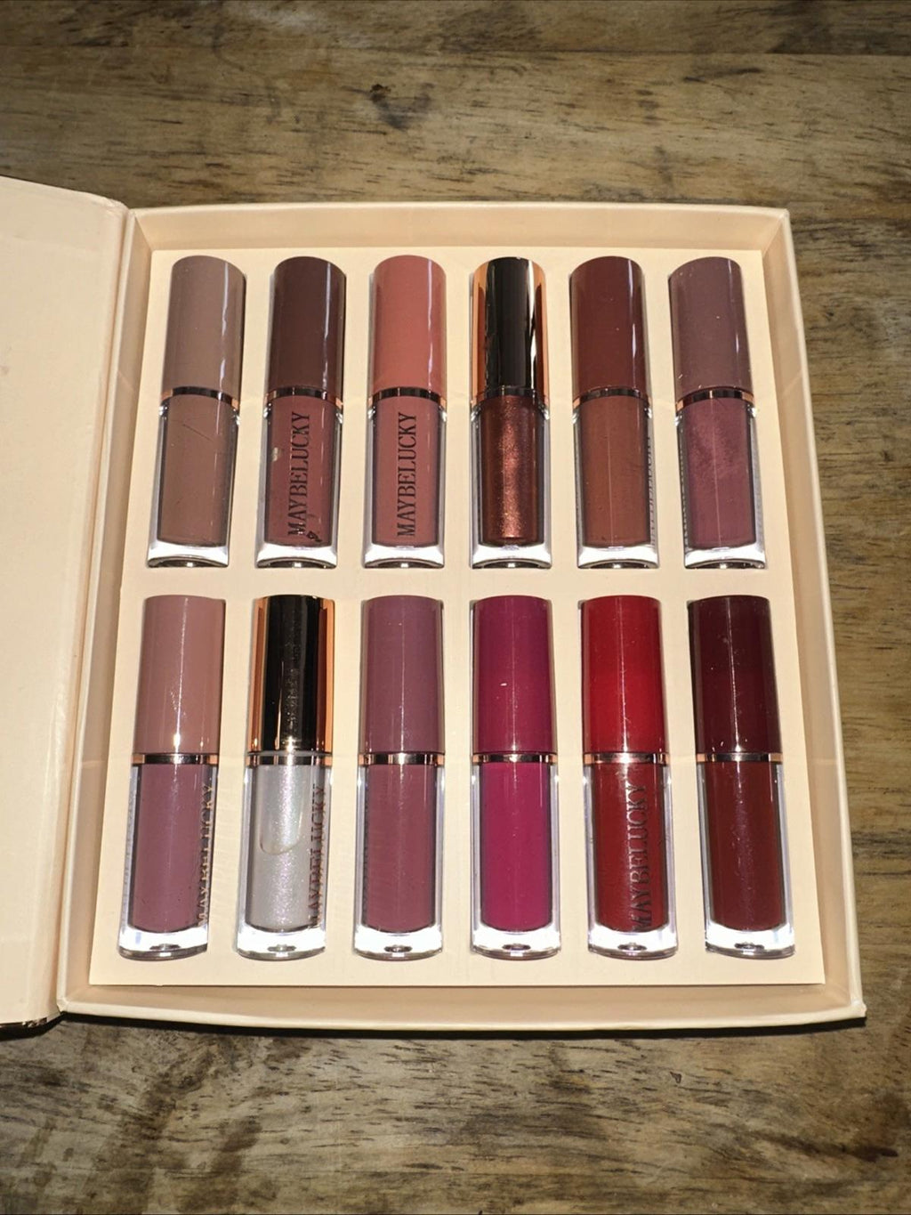Maybelucky Thanks Foer The Love Lip Set 12 Pc Lip Set