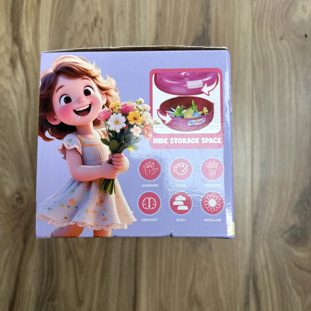 DIY Crafting Fun For Little Hands Build You Flower Bouquet,