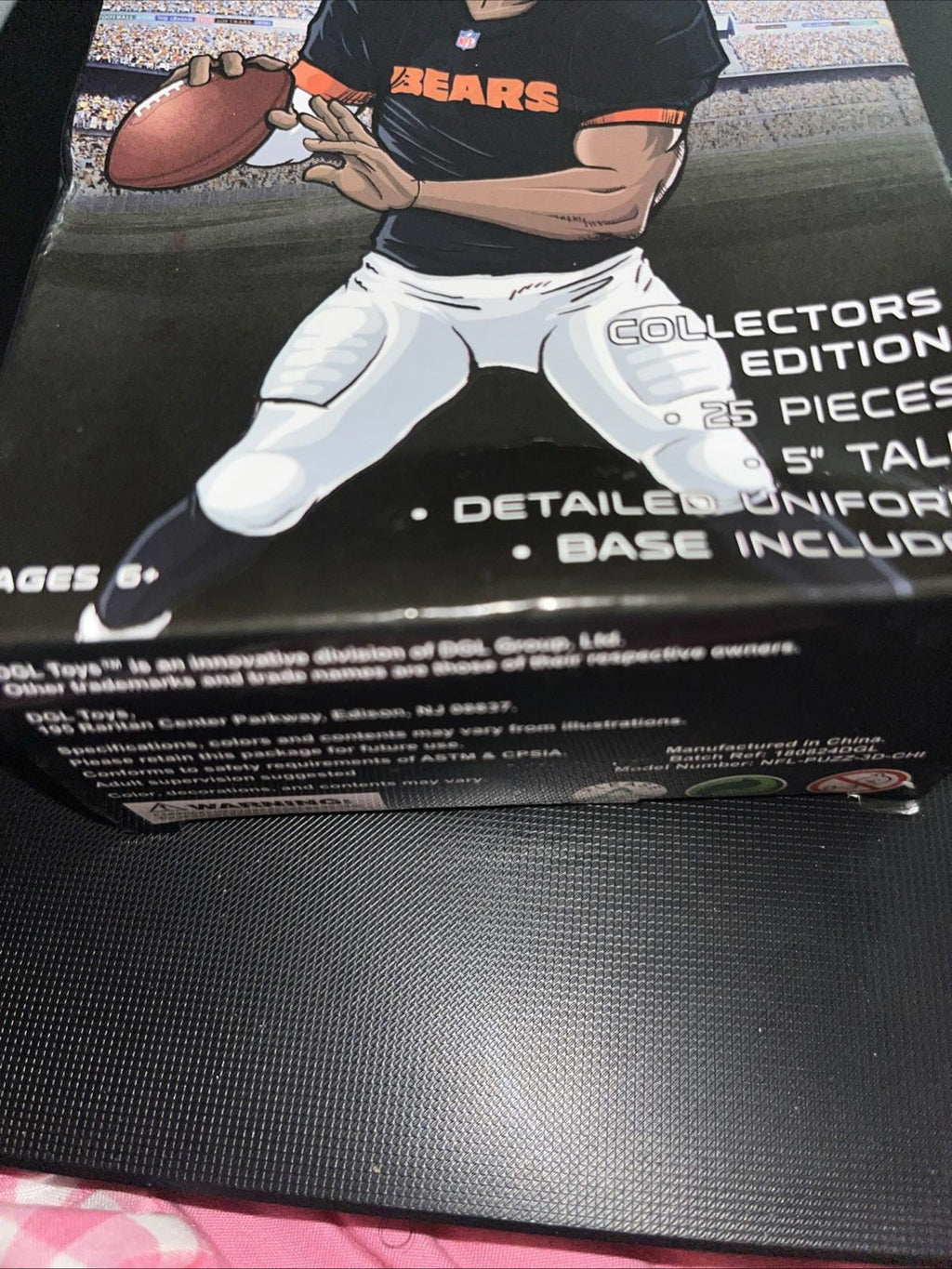 New Chicago Bears Collectible Figurine 3D Puzzle 25 Pieces