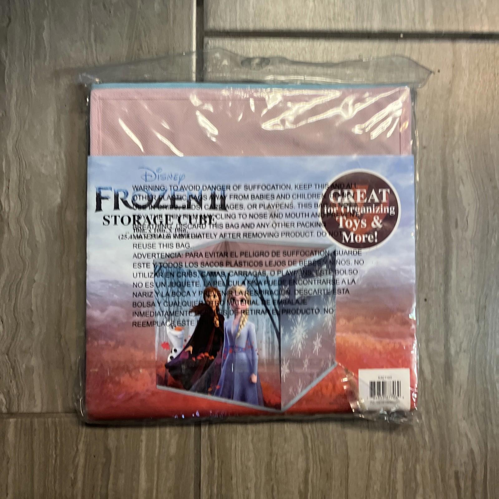 Disney Frozen 2 Collapsible Storage Cube 10in x 10in x 10in