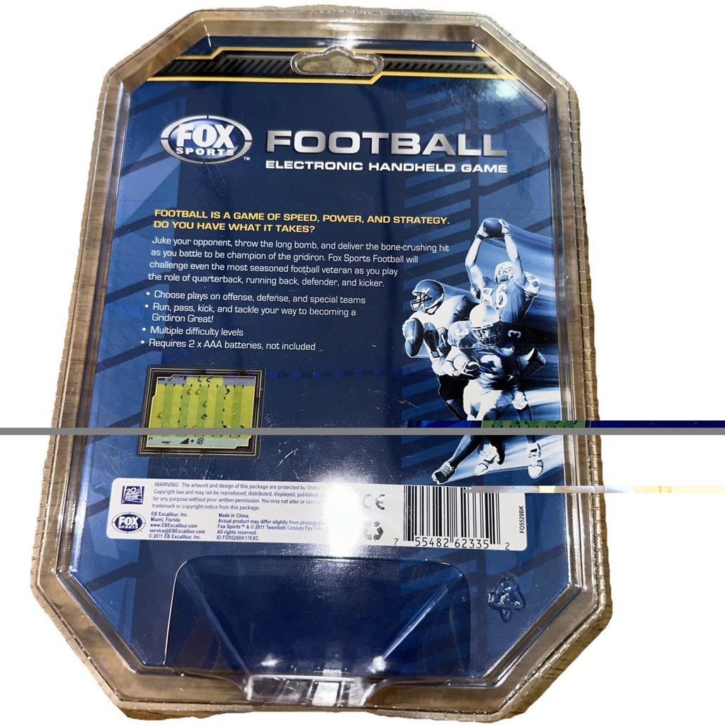 Fox Sports Electronic Handheld Football Game by Excalibur,