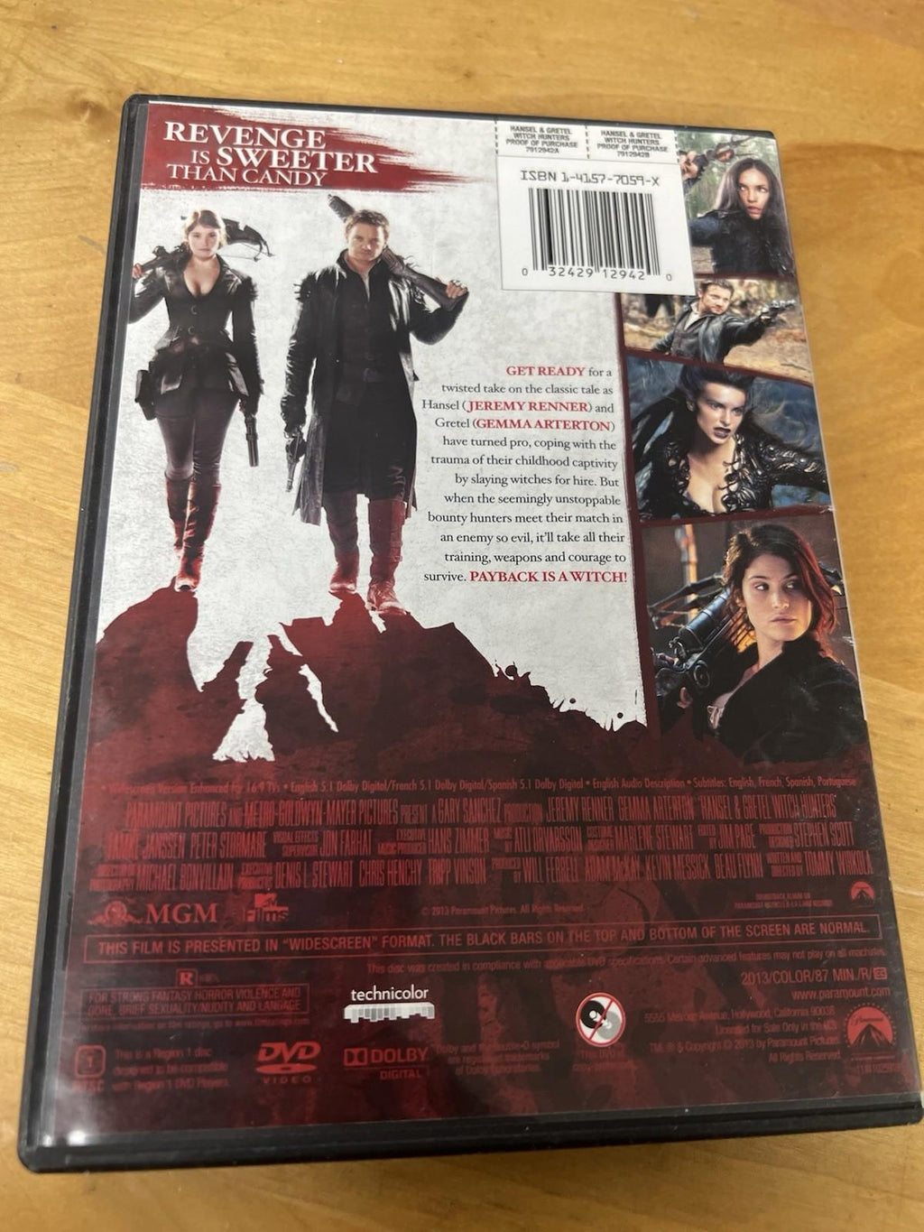 Hansel and Gretel : Witch Hunter , Pre-Owned DVD
