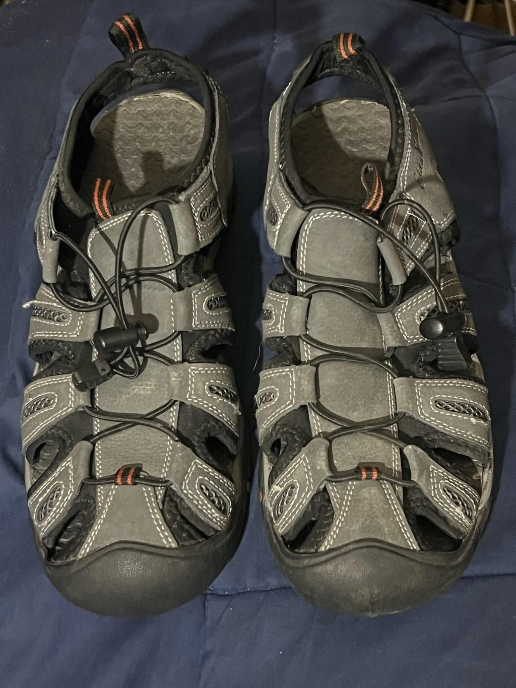Eddie Bauer Men's Water Sandal Size 11 Grey