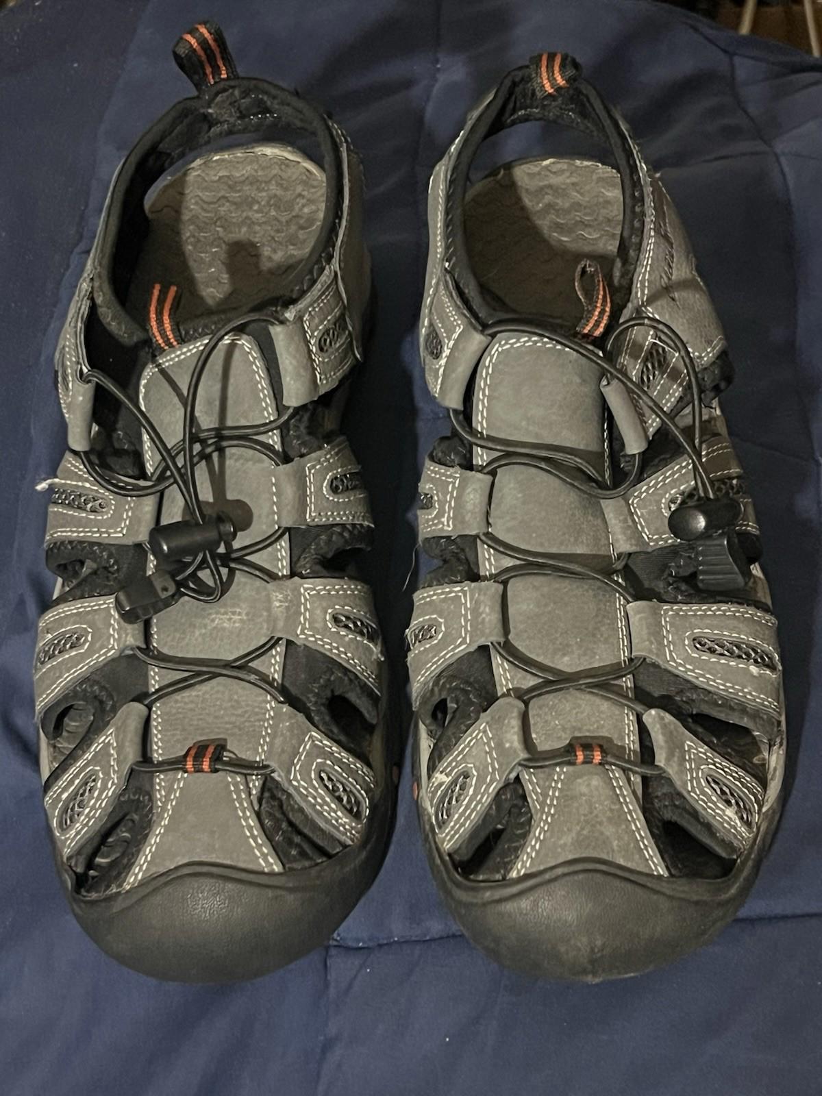 Eddie Bauer Men's Water Sandal Size 11 Grey