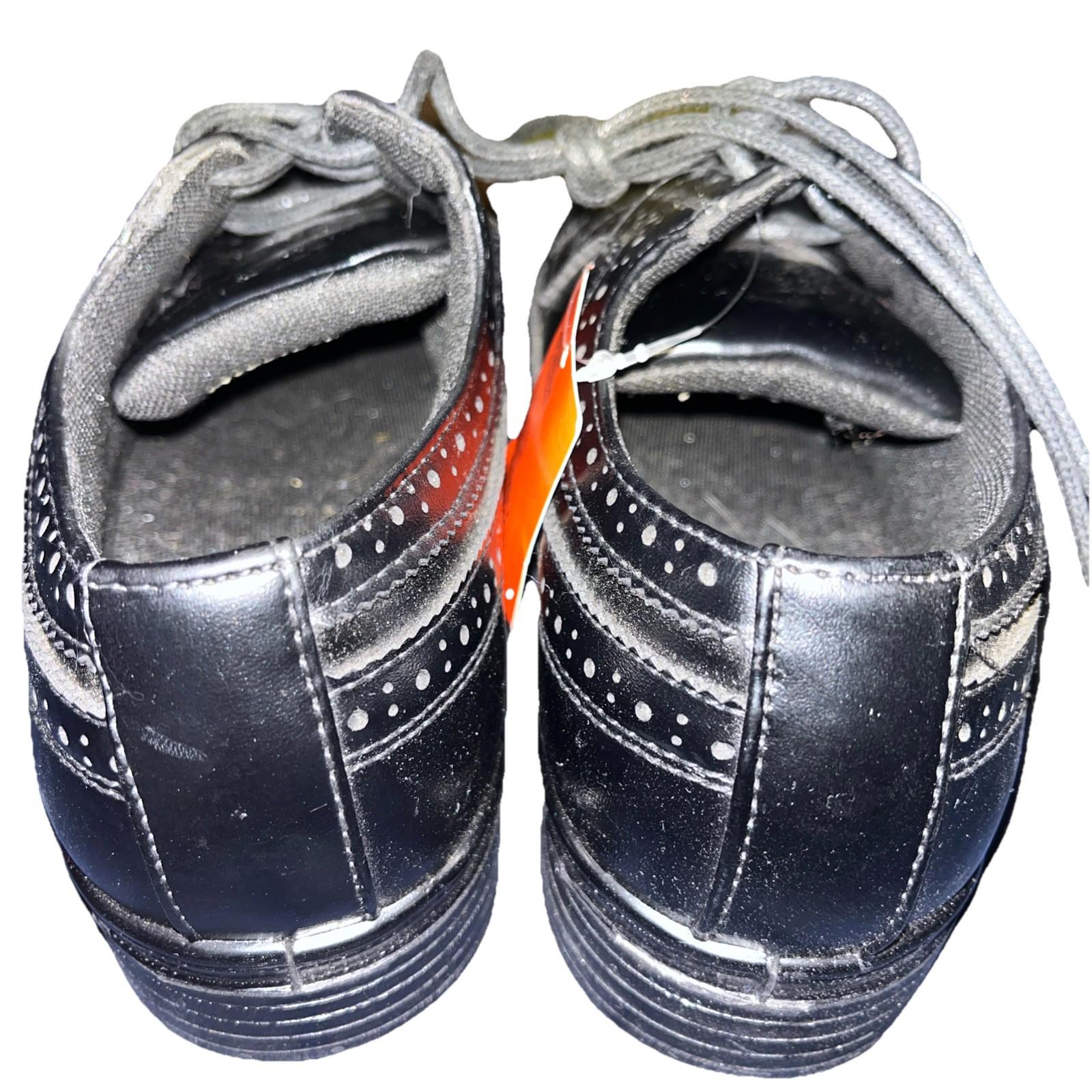 Deer Stag Boys Wingtip Black Size 5M Shoe