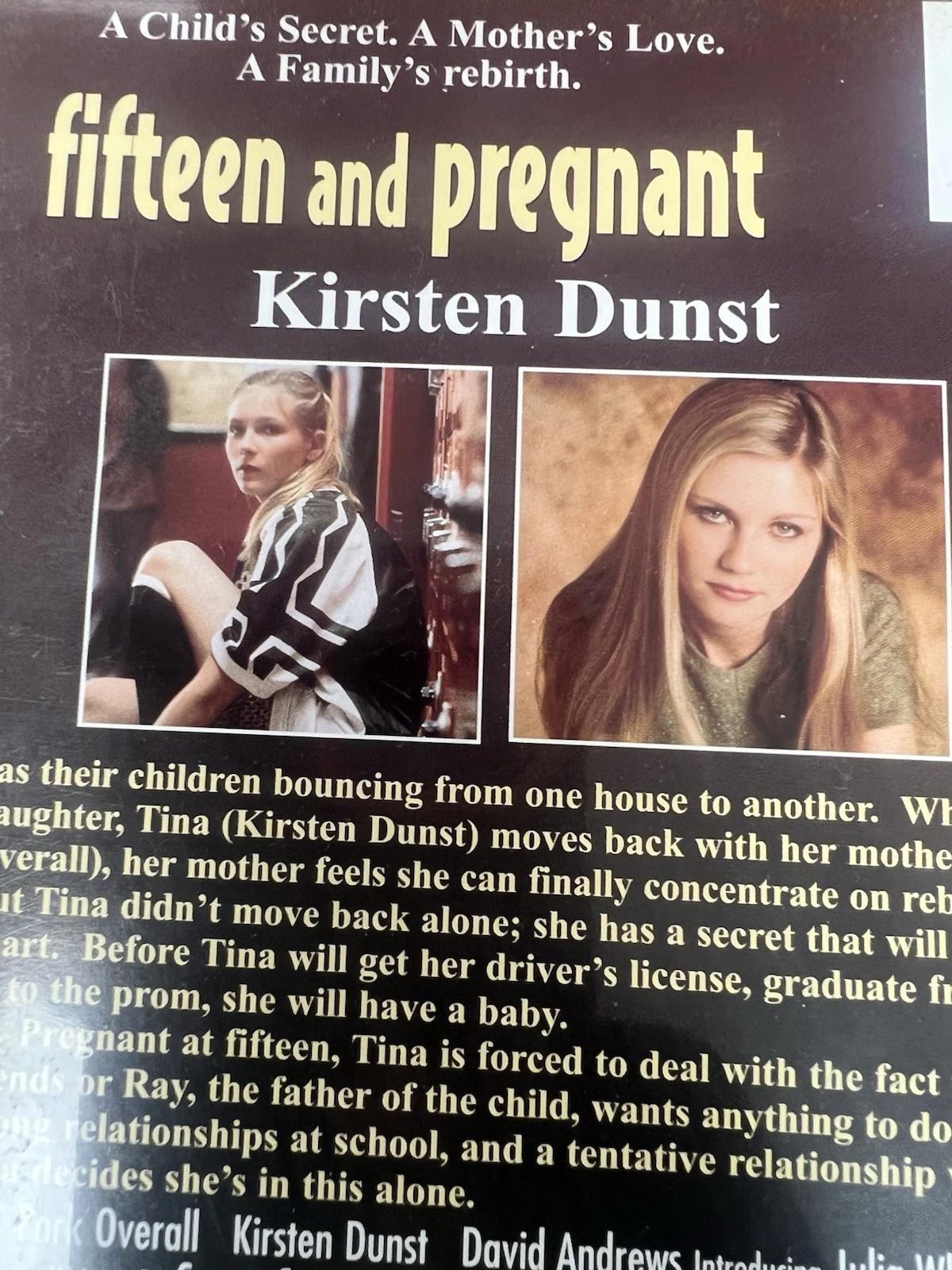 Fifteen and Pregnant [DVD] Park Overall,Kirsten Dunst,David