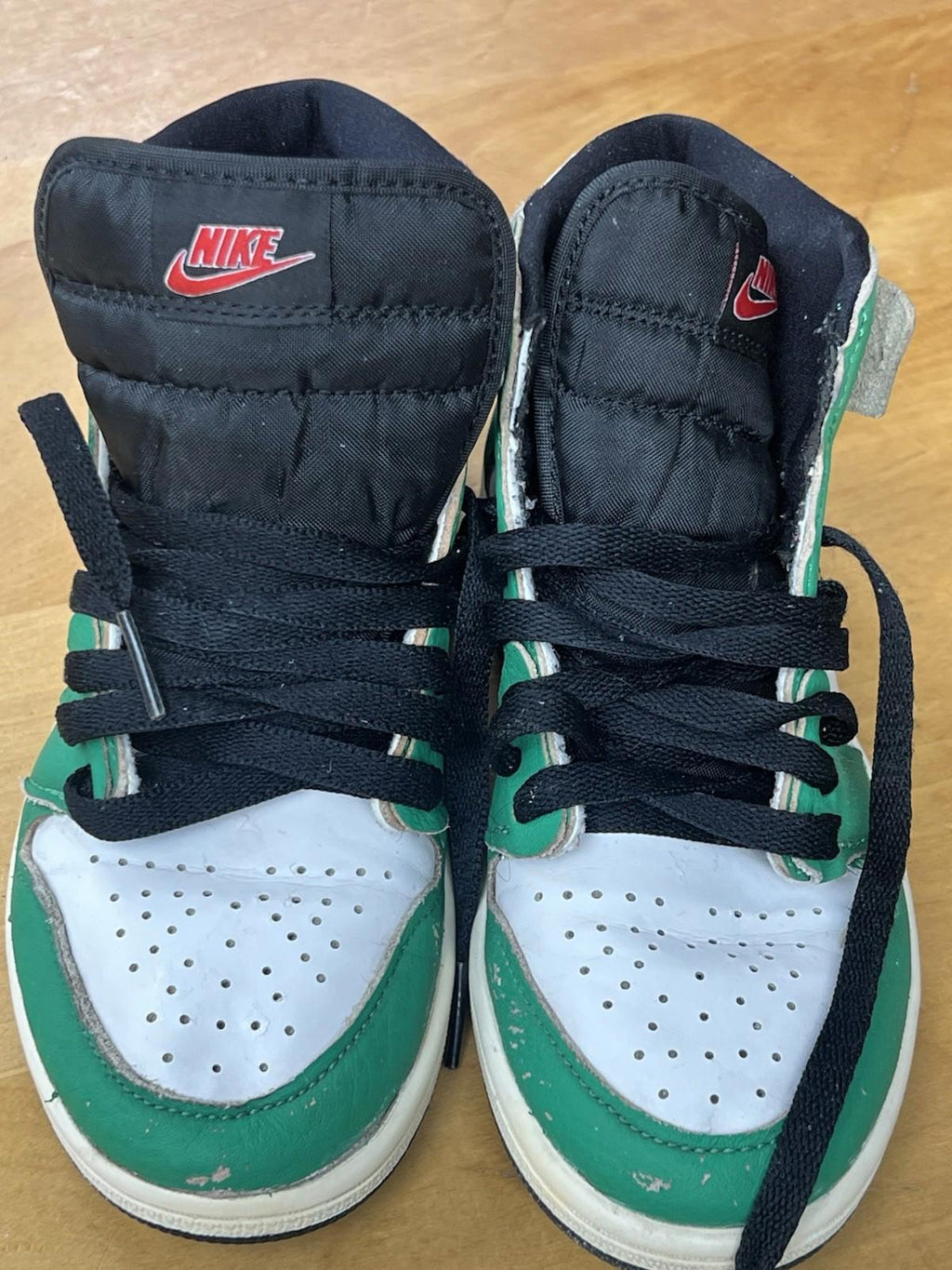 Nike Air Jordan Retro 1 High Lucky Green Size 2Y CU0449-300