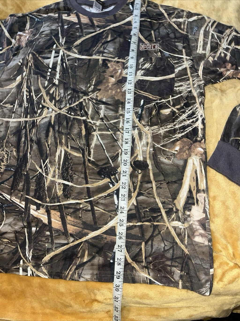Ranger Shirt Mens XLarge Realtree Camo Long Sleeve Crewneck