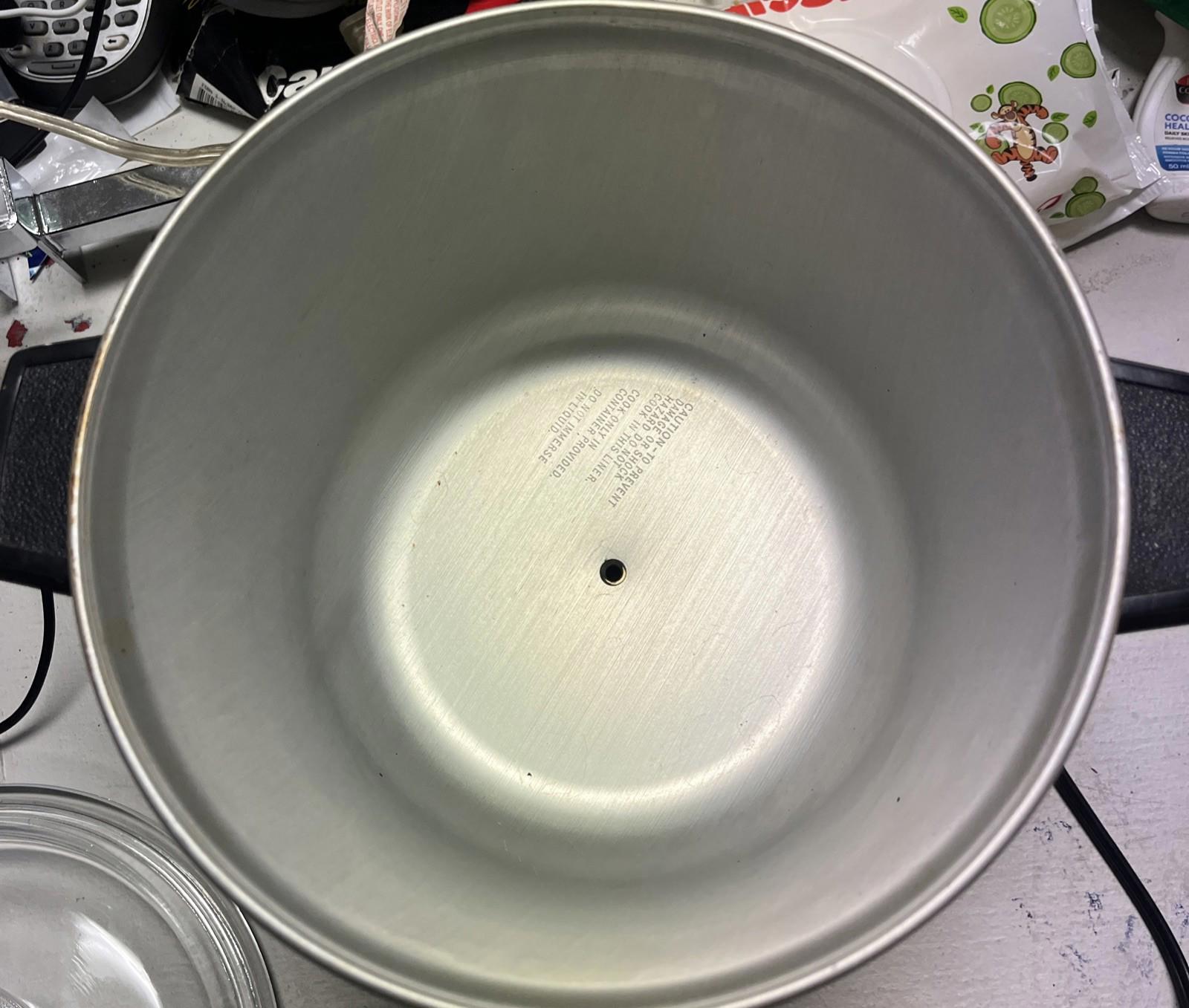 Vtg Hamilton Beach Model 415 Crock Watcher 4 Qt Slow Cooker