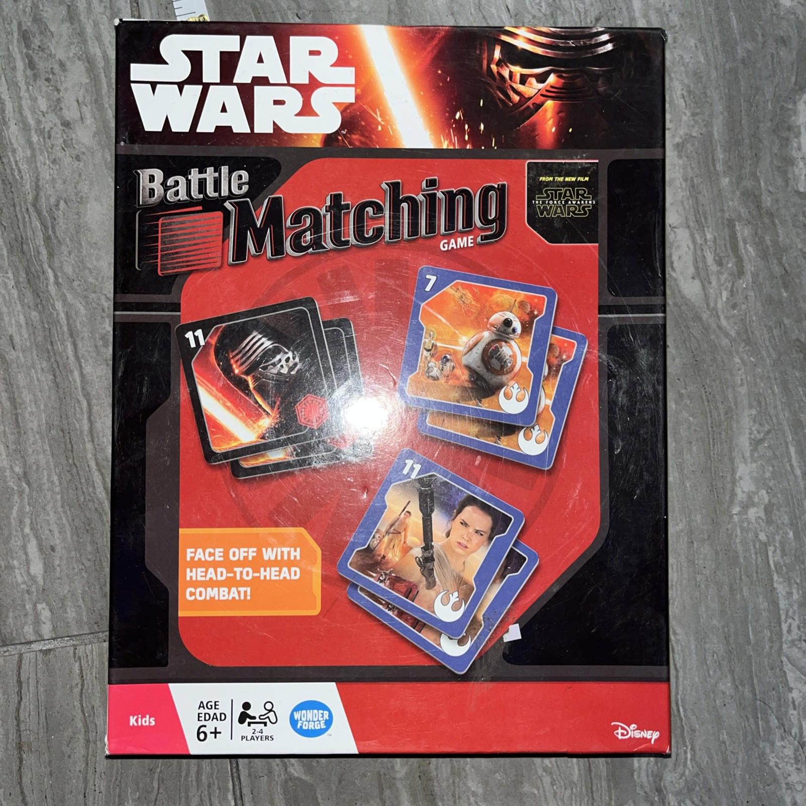 Disney Star Wars the Force Awakens Memory Game NEW SEALED