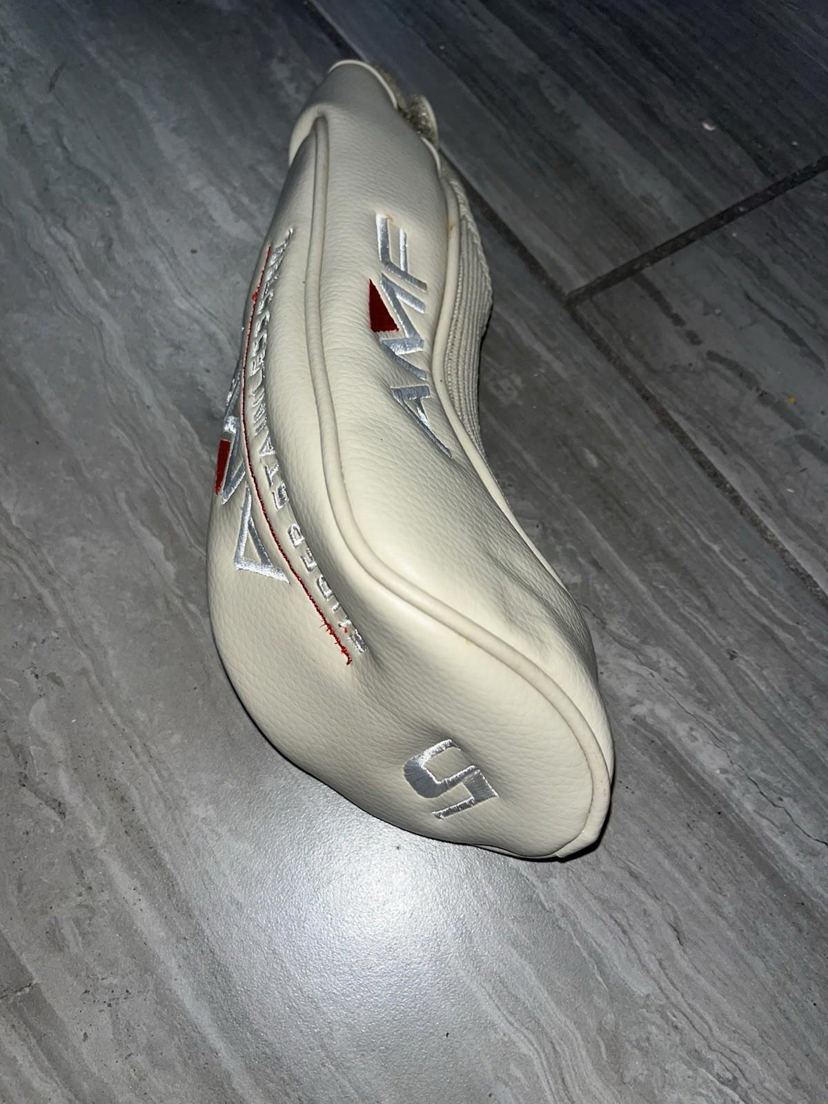 AMF Super Stainless Faux Leather Tan Golf Club Head Cover 5