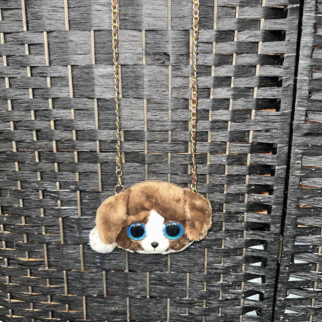 TY Beanie Baby Muddles The Dog Girl's Crossbody Purse