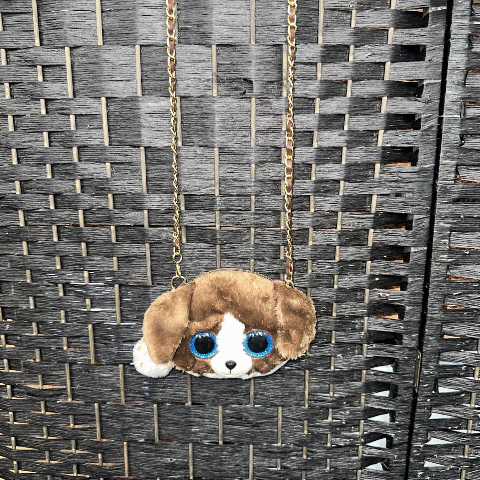 TY Beanie Baby Muddles The Dog Girl's Crossbody Purse