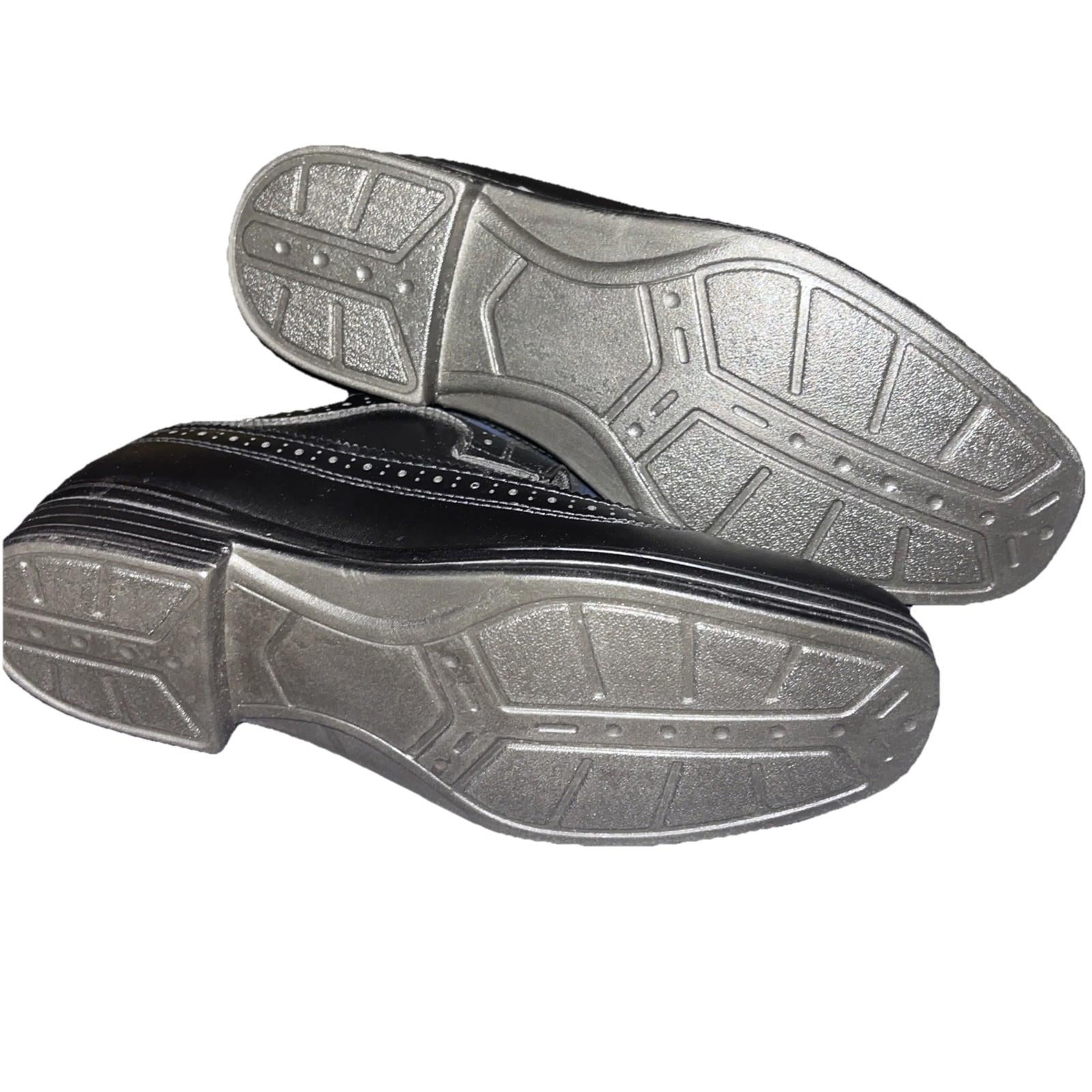 Deer Stag Boys Wingtip Black Size 5M Shoe