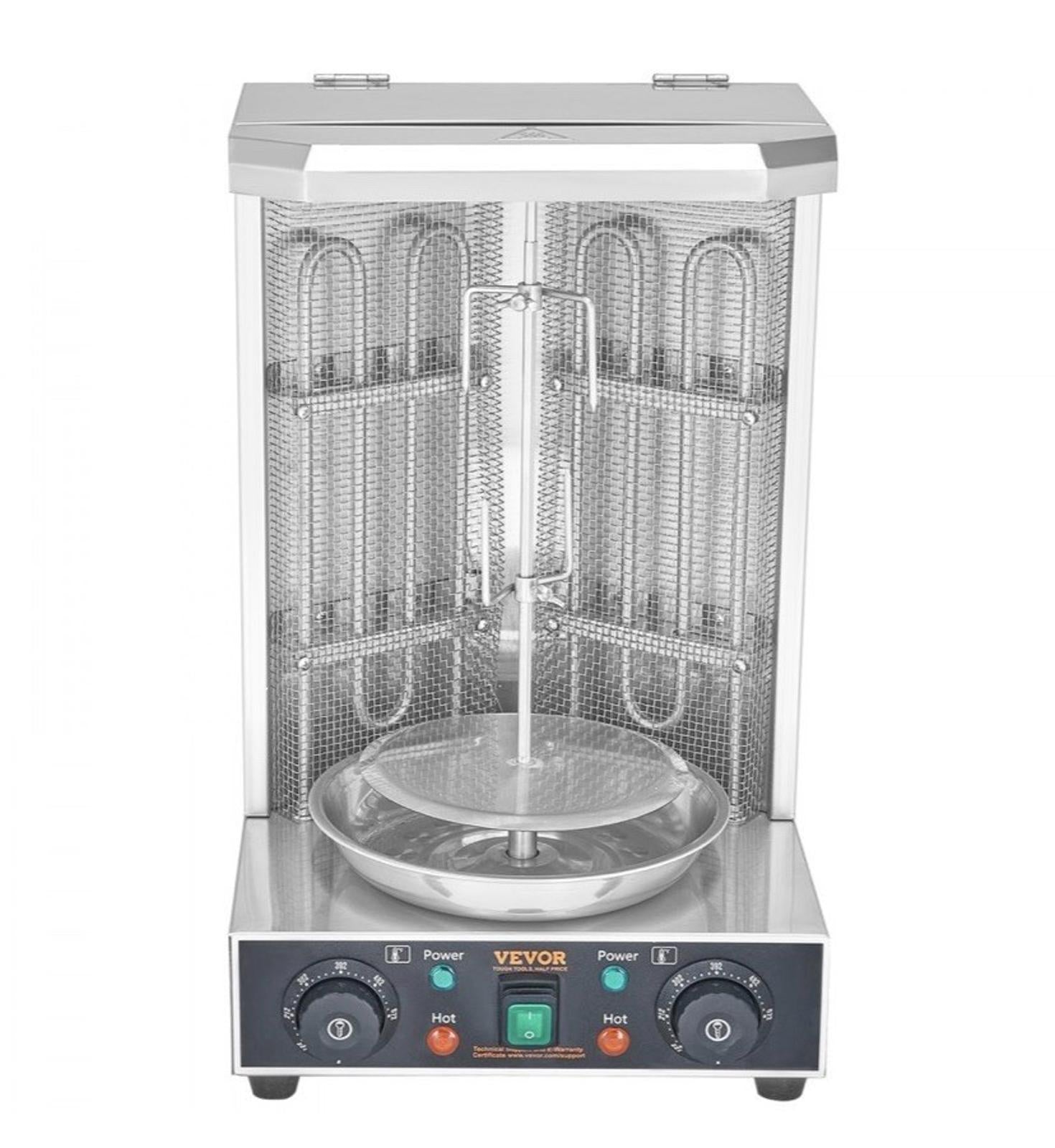 VEVOR Stainless Steel Shawarma Machine Vertical Rotisserie