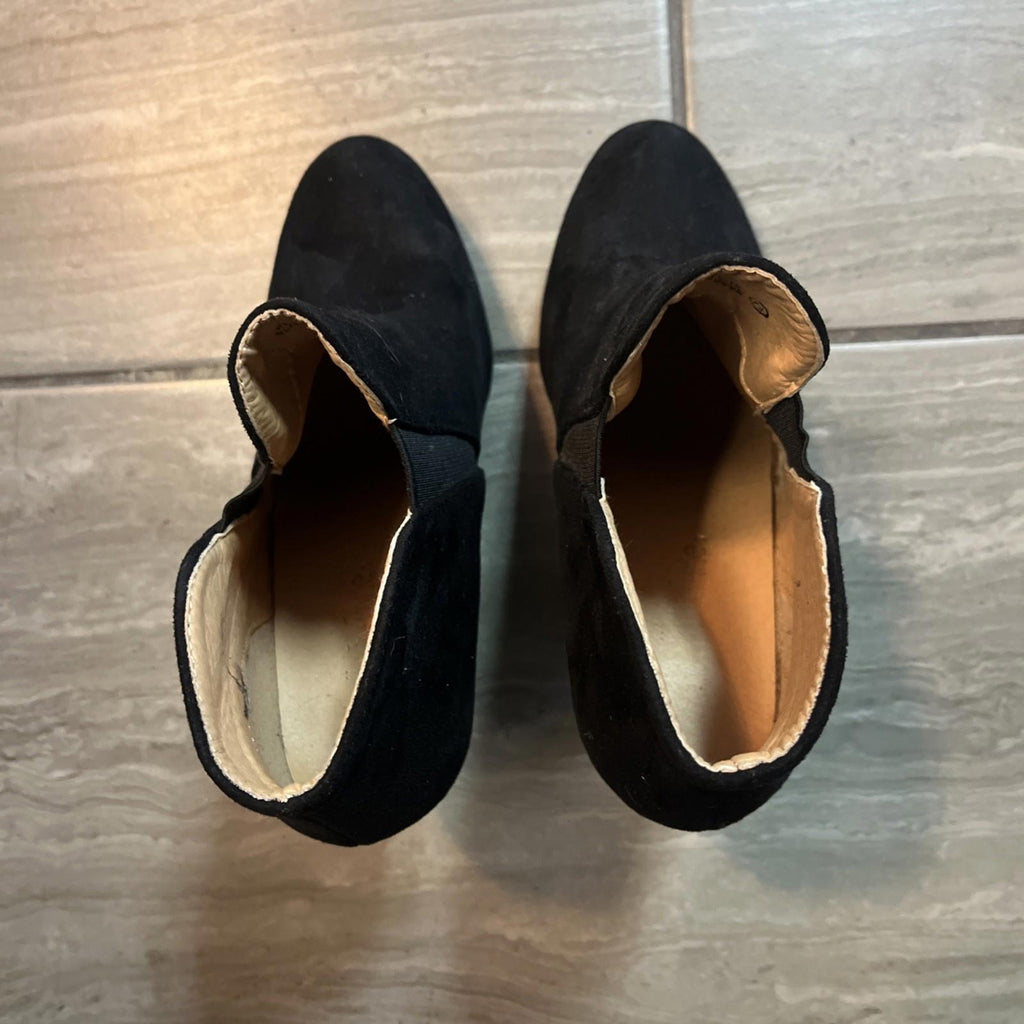 Ankle Boot Bella Marie Kendall 7.5 Suede Black Pumps Booties
