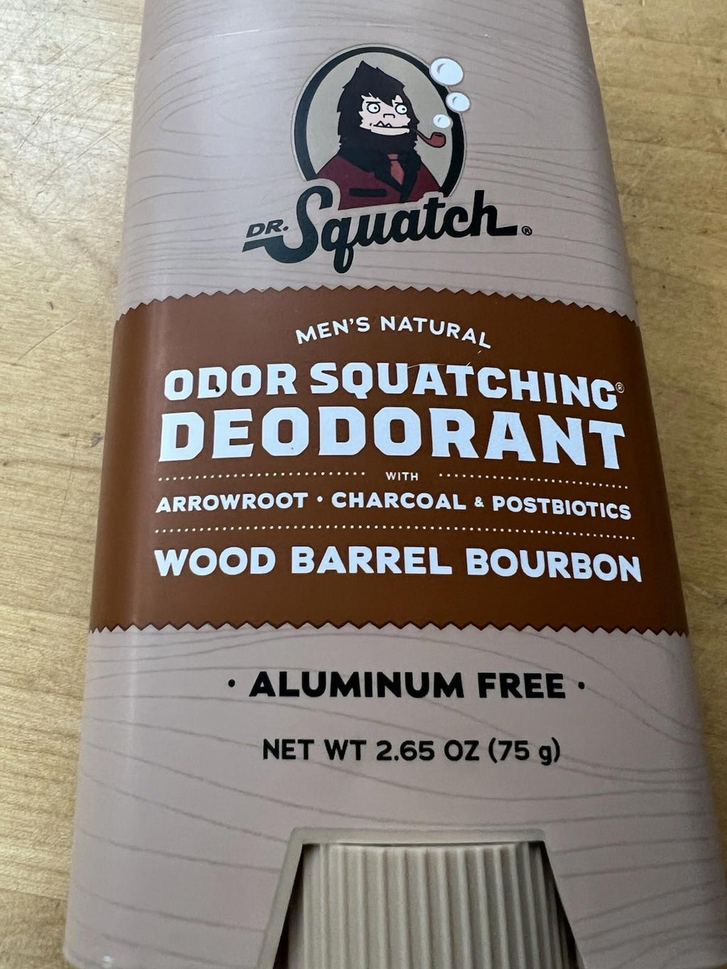 Dr. Squatch Wood Barrel Bourbon Deodorant 2.65 oz