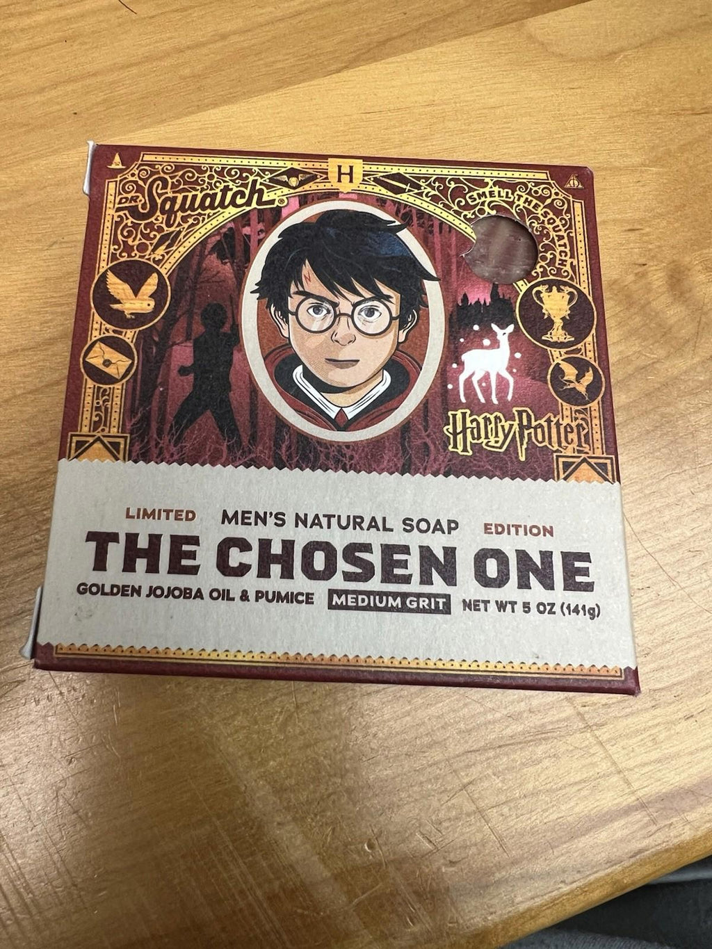 Dr. Squatch Men's Natural Soap Harry Potter The Chosen One