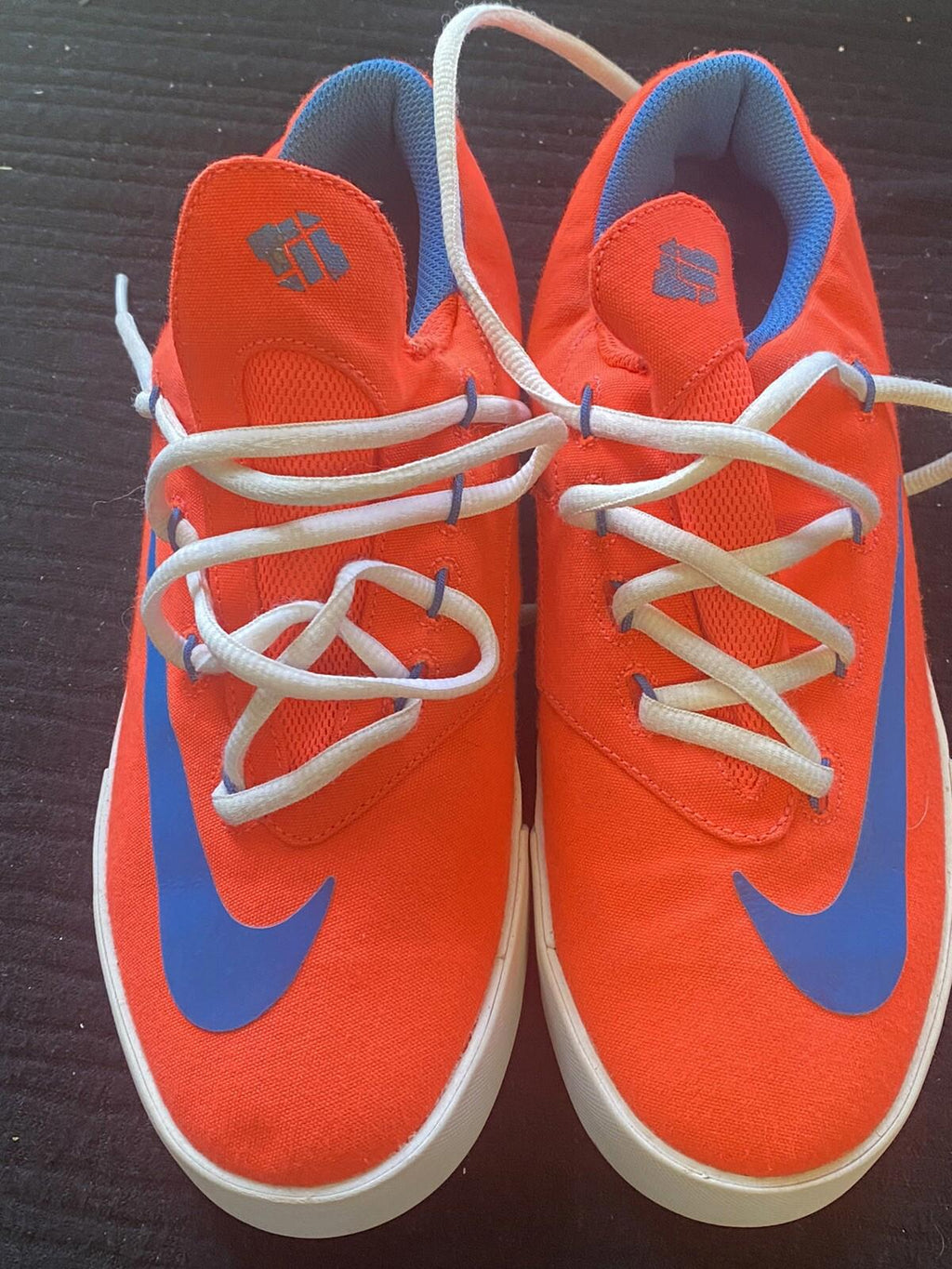 Nike Kevin Durant Vulc GS Kids Youth Size 5 .5Y Orange