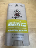 Dr Squatch Mountain Meadow Aluminum Free Natural Deodorant