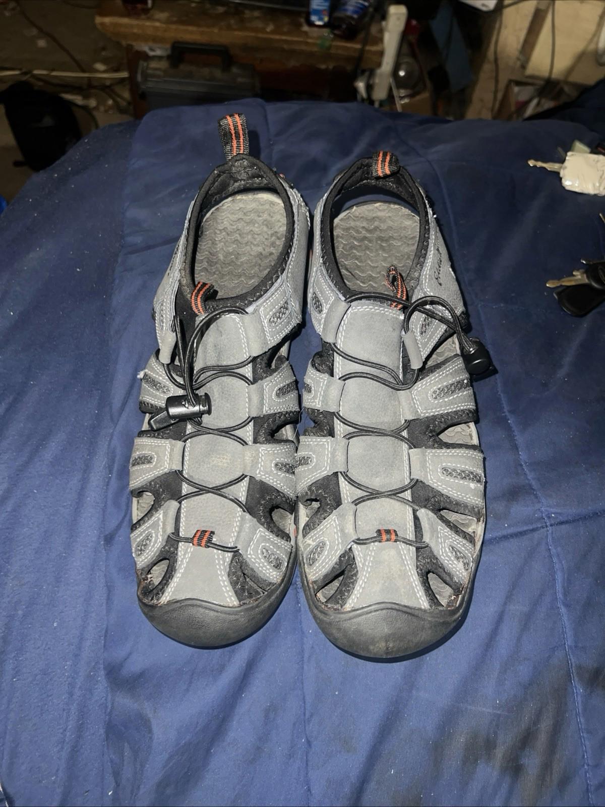 Eddie Bauer Men's Water Sandal Size 11 Grey