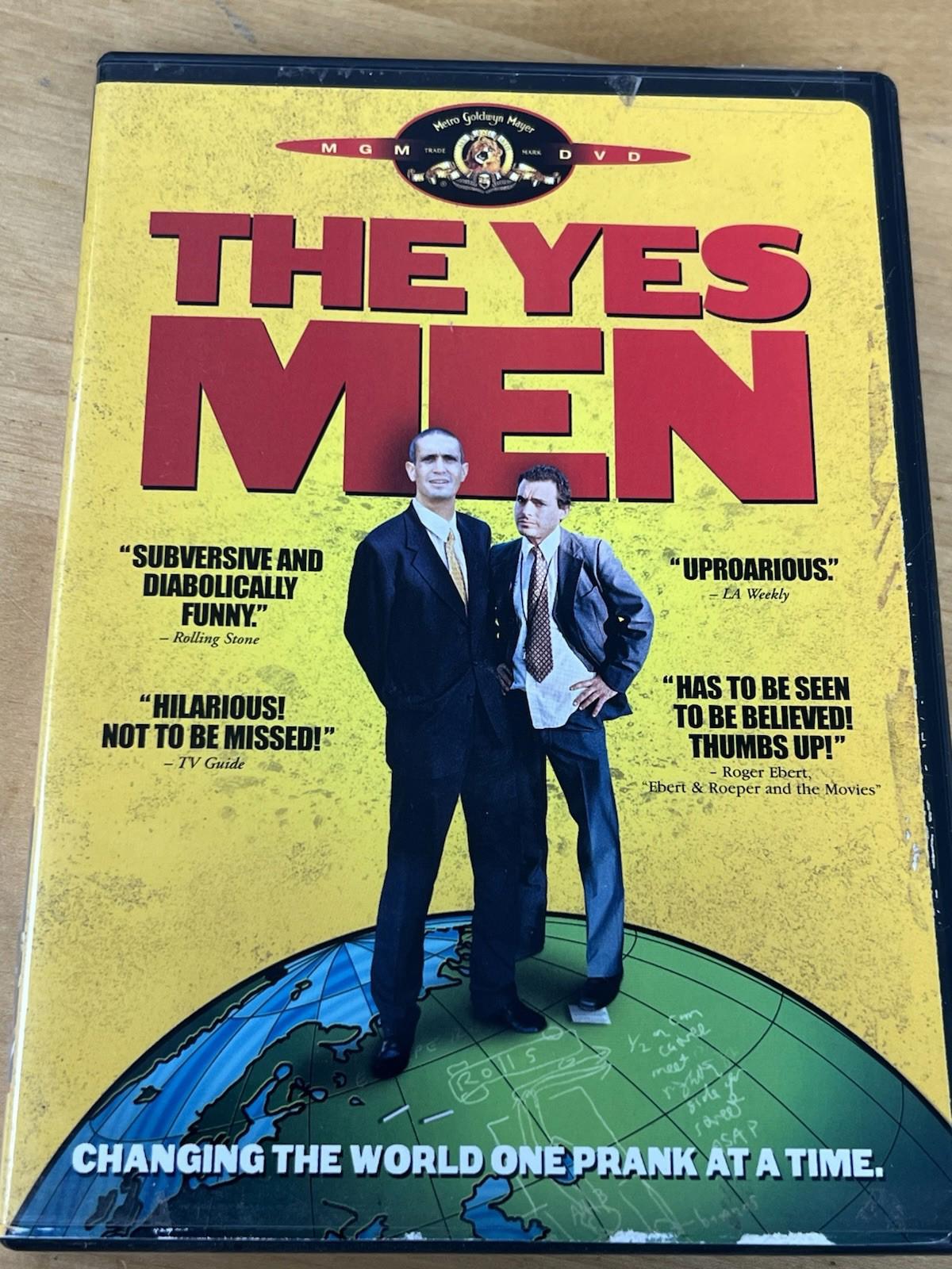 The Yes Men - DVD By Andreas Bichlbauer - VERY GOOD
