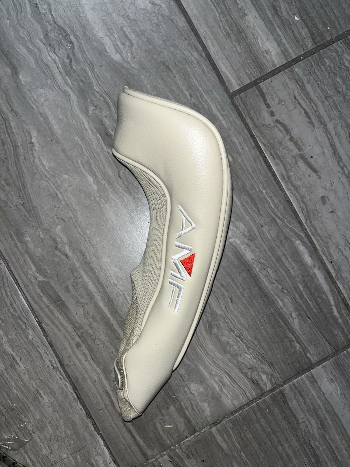 AMF Super Stainless Faux Leather Tan Golf Club Head Cover 7