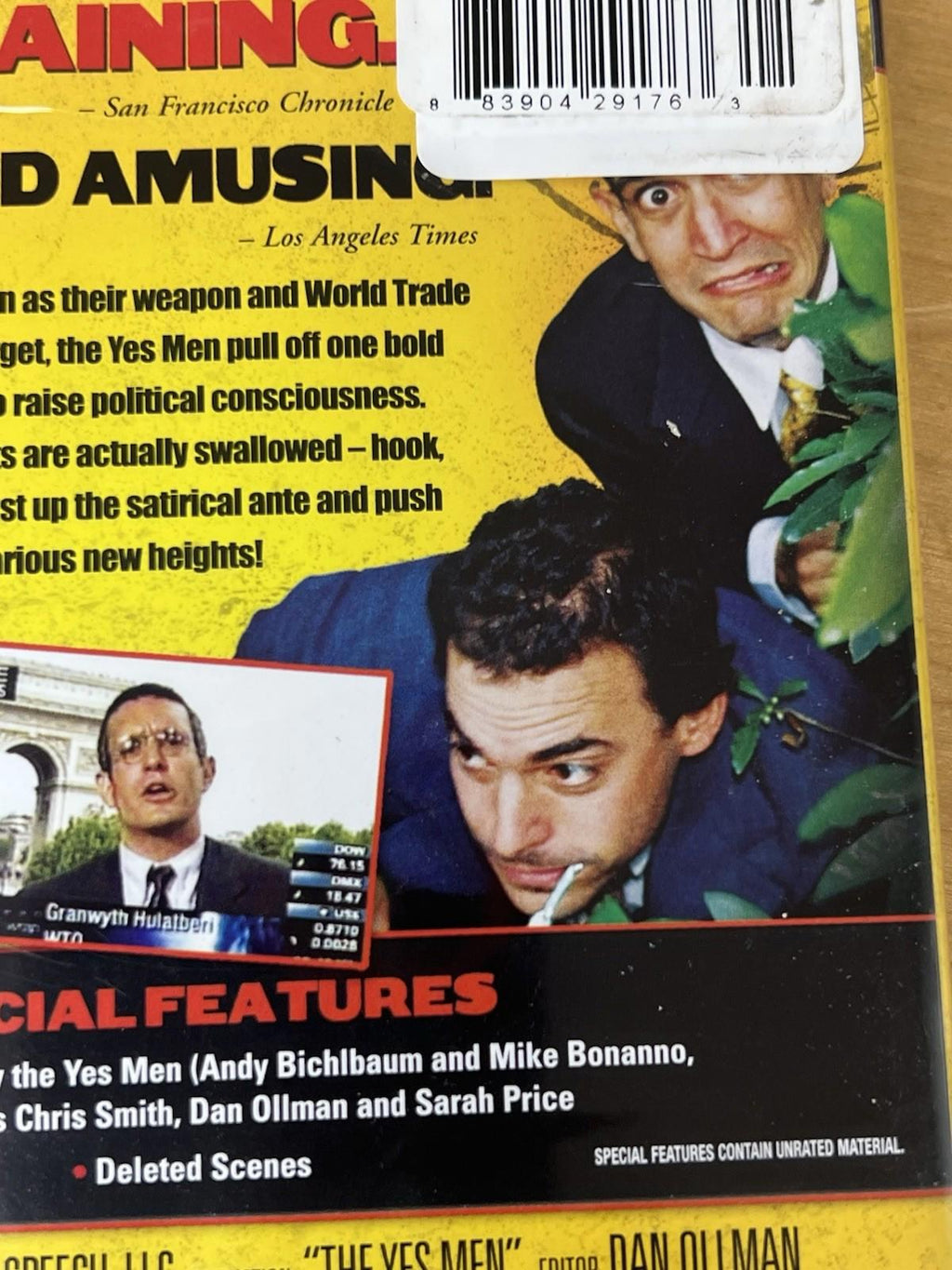The Yes Men - DVD By Andreas Bichlbauer - VERY GOOD