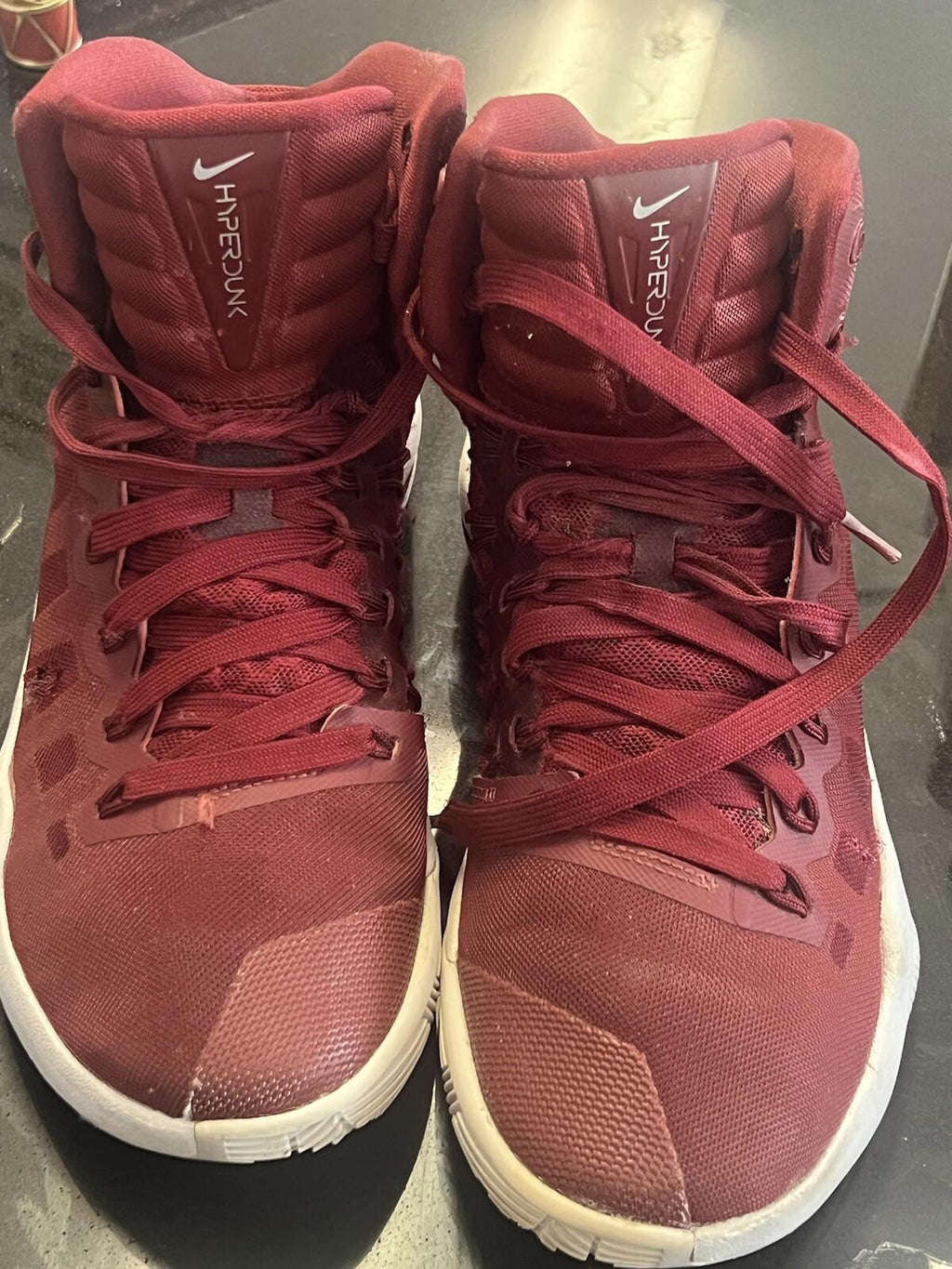 Size 6.5 - Nike Hyperdunk Basketball Mid Burgundy