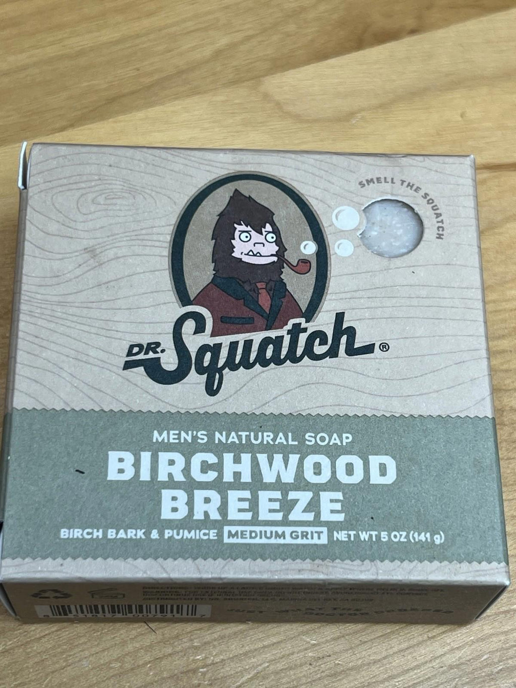 Dr. Squatch Birchwood Breeze All Natural Soap Men Medium
