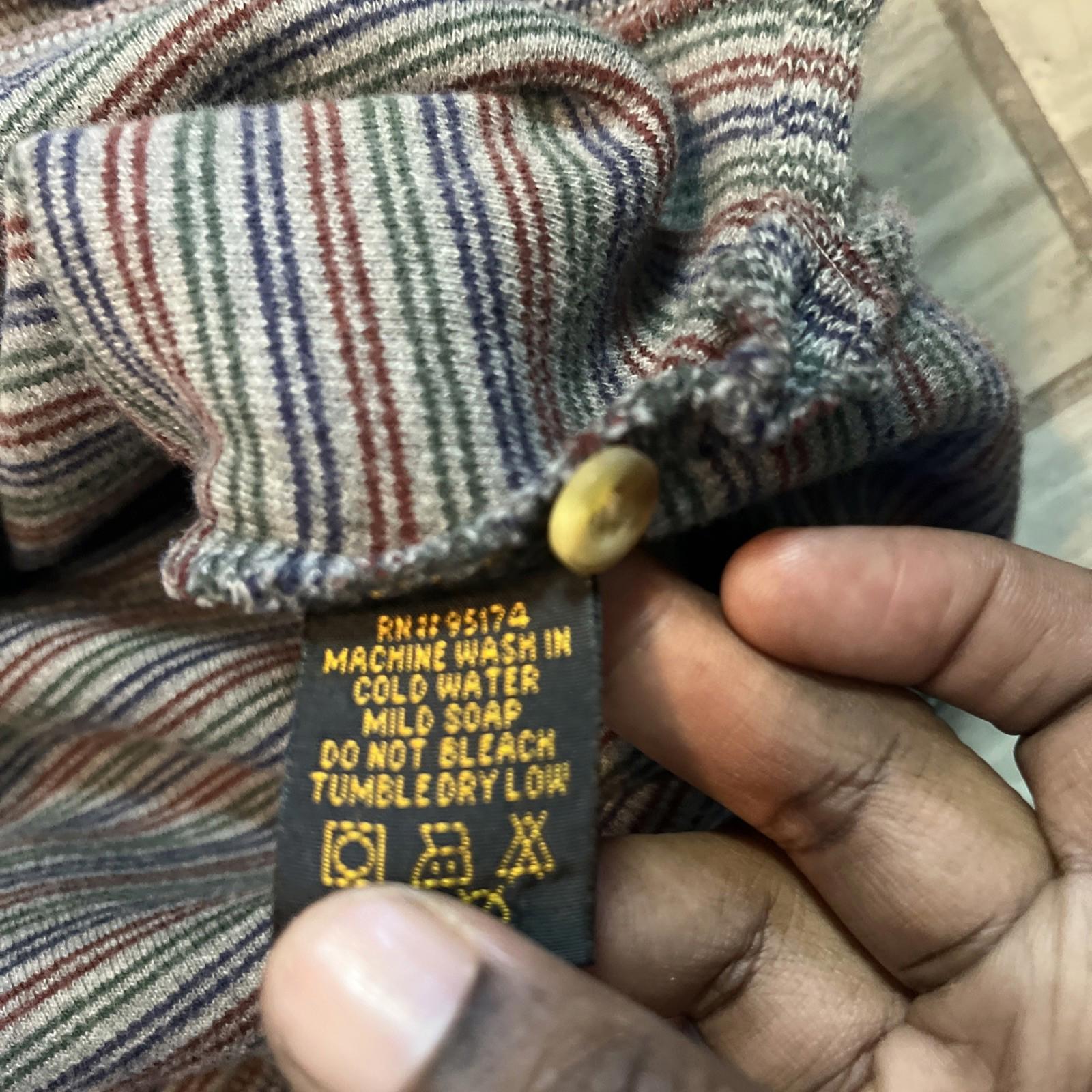 VTG Colours Alexander Julian Polo Shirt XXL Long Sleeve