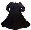 Jessica Howard Sheer Top Fit Flare Qtr Sleev Length Dress 16