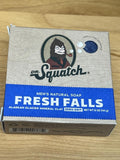 Dr Squatch Men's Natural Soap Fresh Falls 5 oz bar