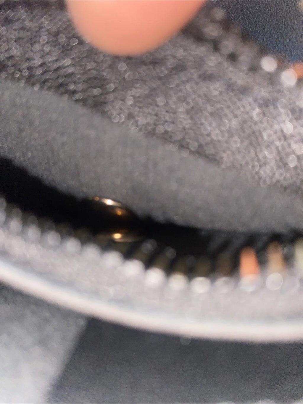 Black Faux Leather Shoulder Bag
