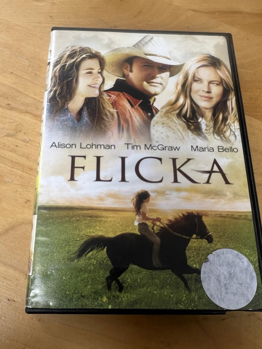 Flicka DVD Tim McGraw Alison Lohman Horses Family Drama