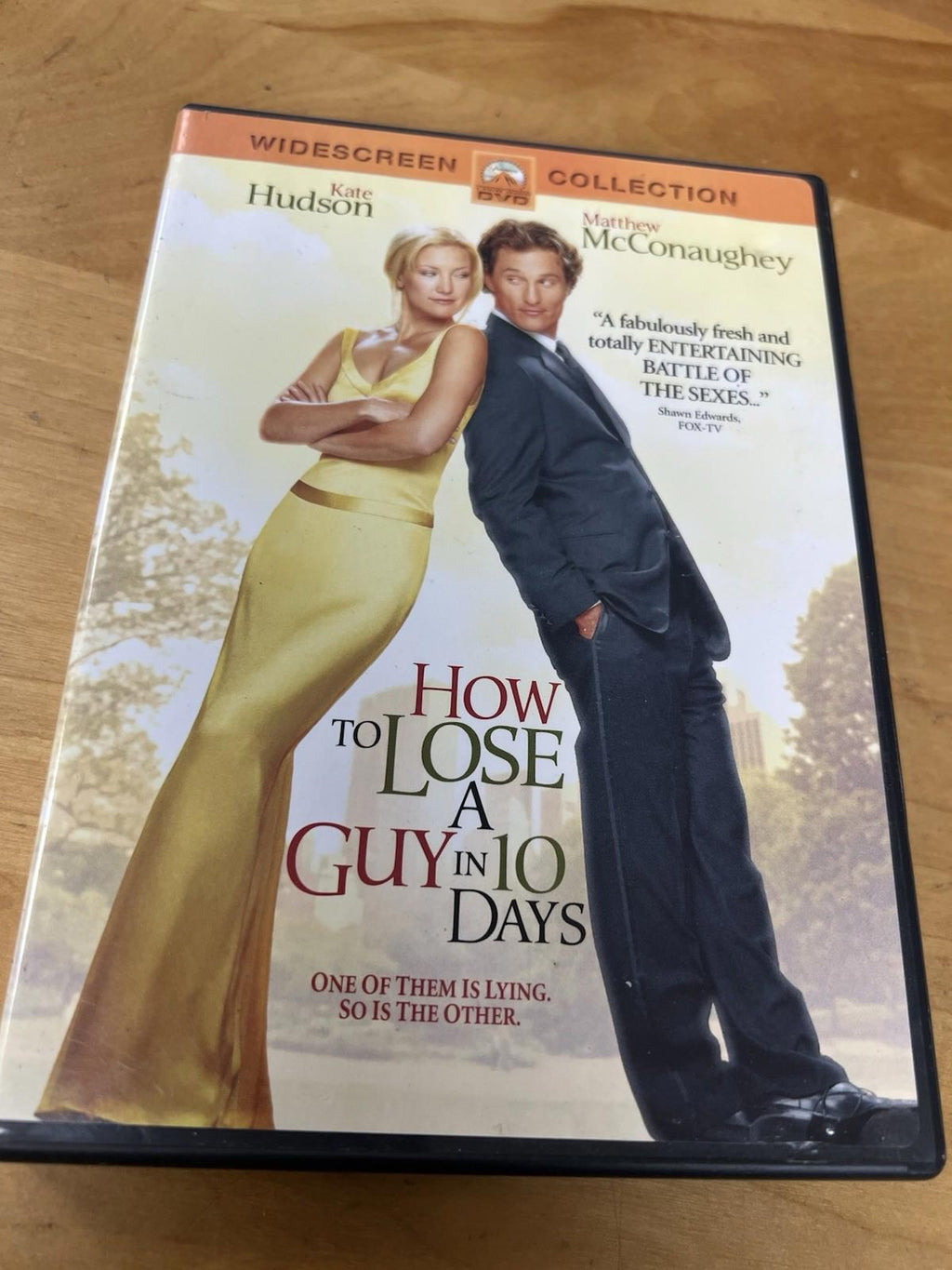 How to Lose a Guy in 10 Days DVD, 2003 Kate Hudson, Matthew