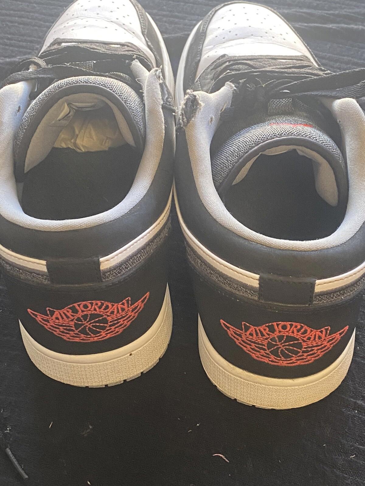Size 12- Jordan 1 Retro Low Black Infrared