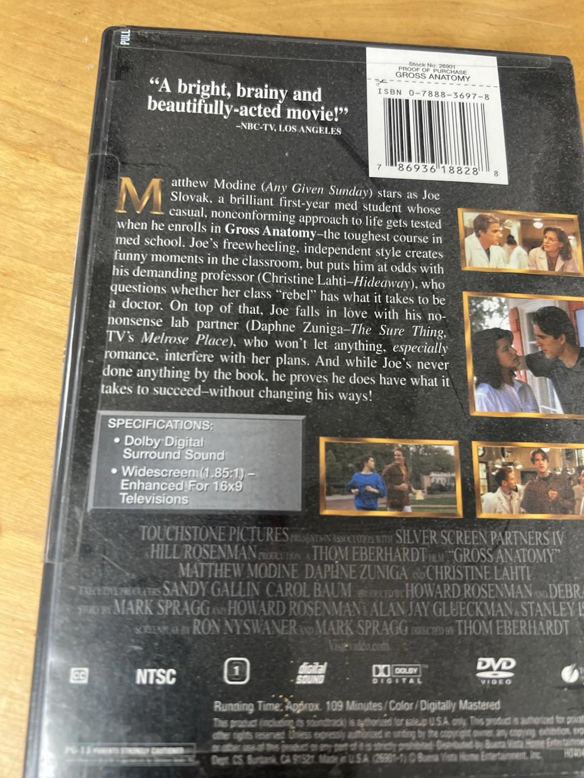Buena Vista Home Video Gross Anatomy